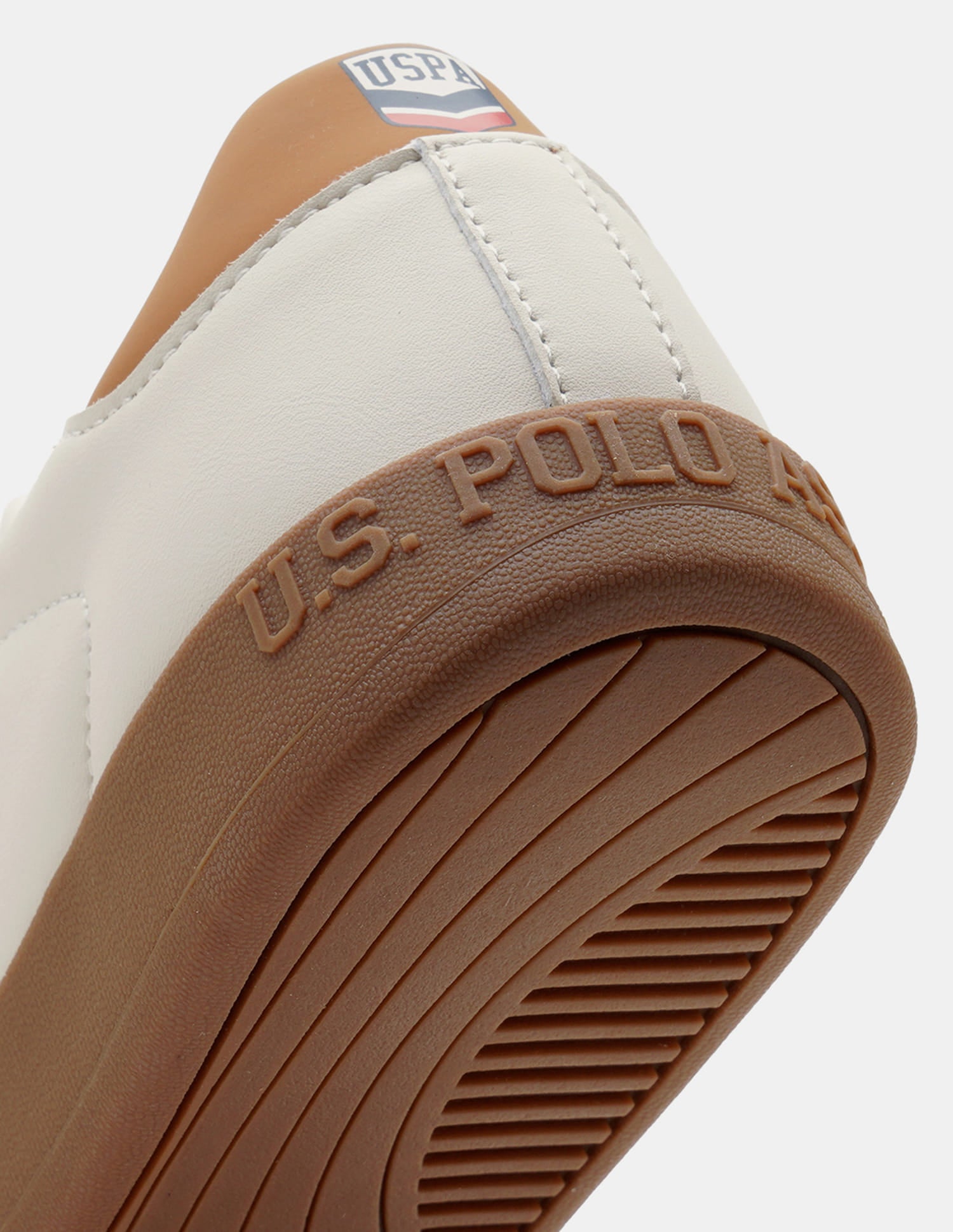 Men Coba 2.0 Colourblocked Round Toe Sneakers Beige - U.S. Polo Assn. India | Large
