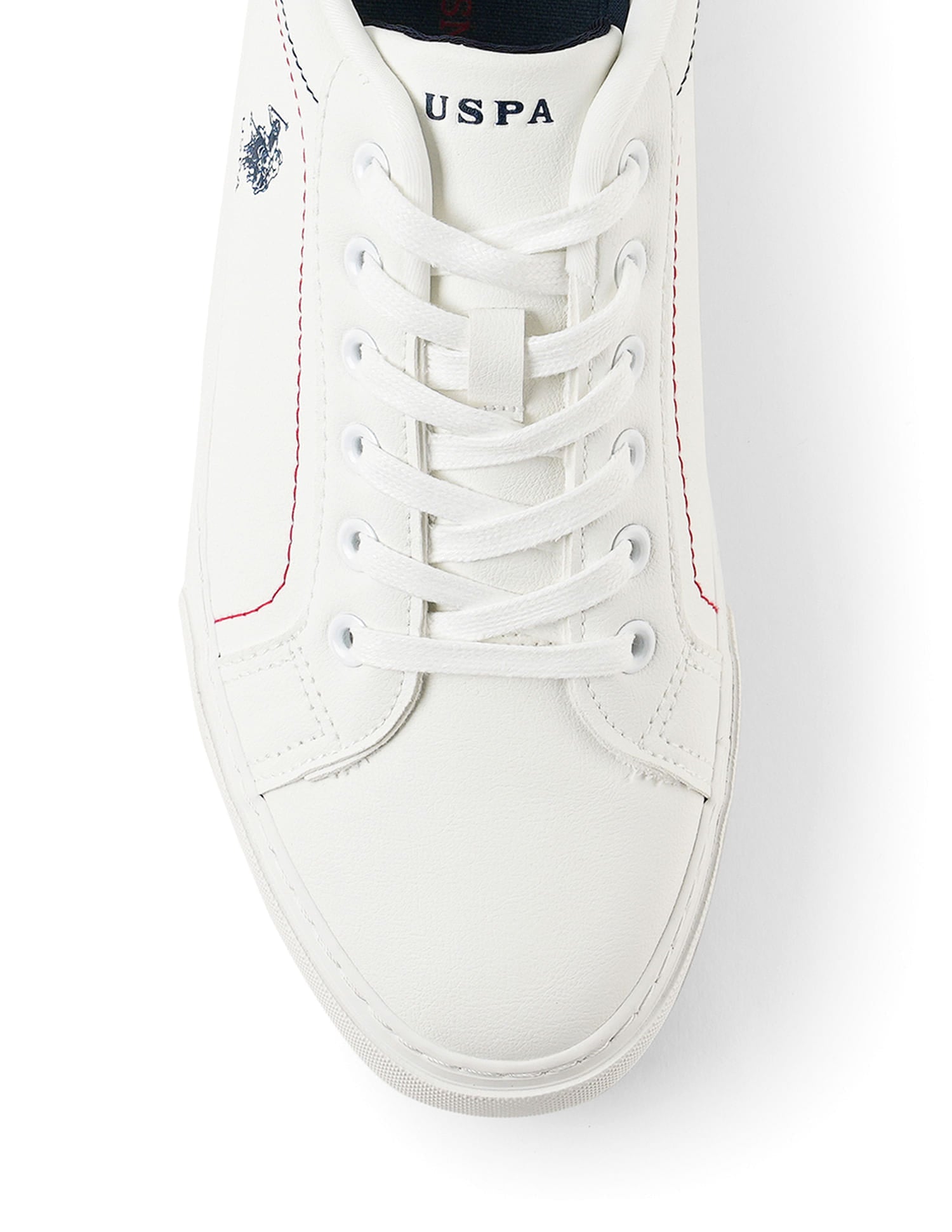 Men Solid Rojas 4.0 Sneakers White - U.S. Polo Assn. India | Large