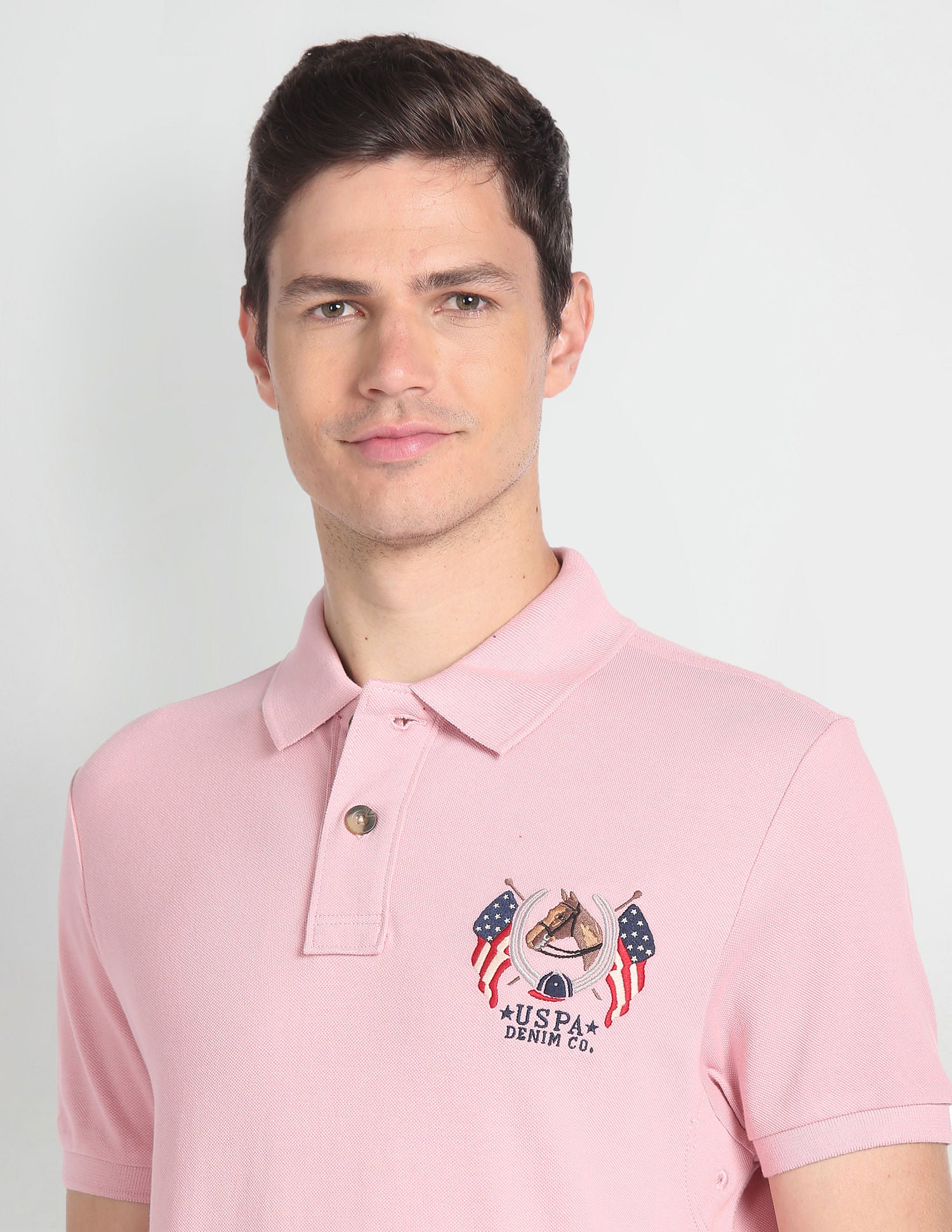 Solid Muscle Fit Polo Shirt – U.S. Polo Assn. India