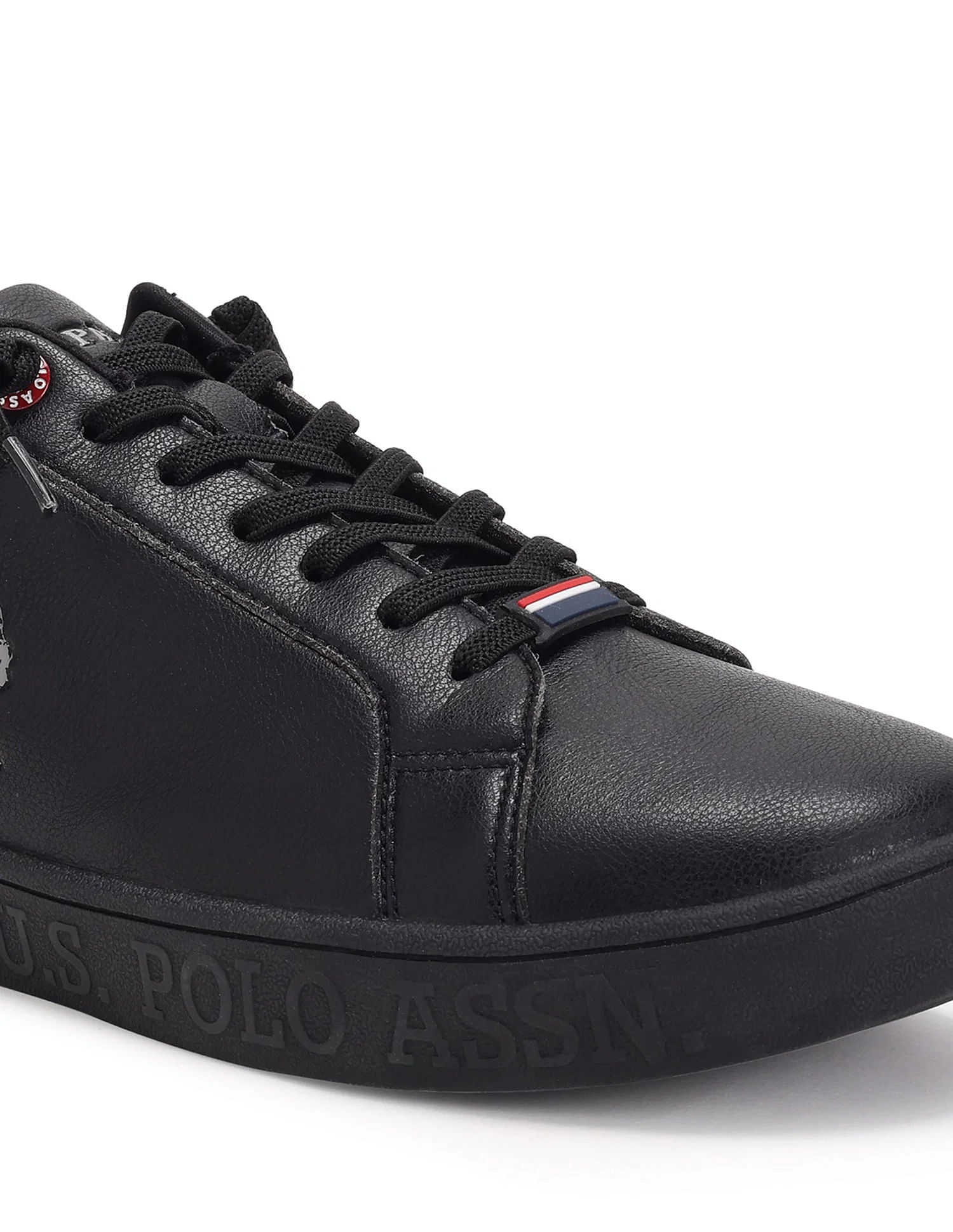 Men Dorit 2.0 Black All Day Sneakers Black - U.S. Polo Assn. India | Large
