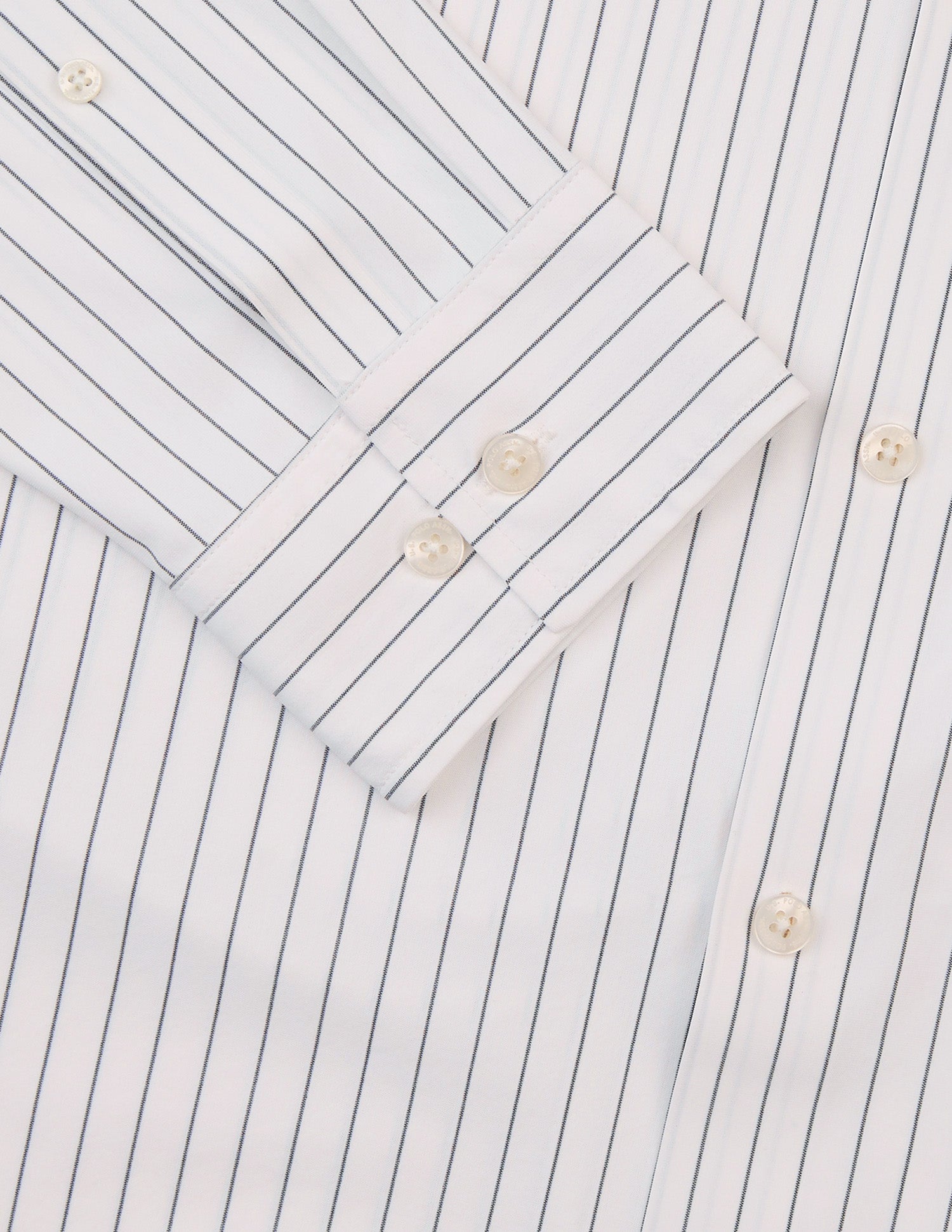 Vertical Striped Knitted Shirt White - U.S. Polo Assn. India | Large