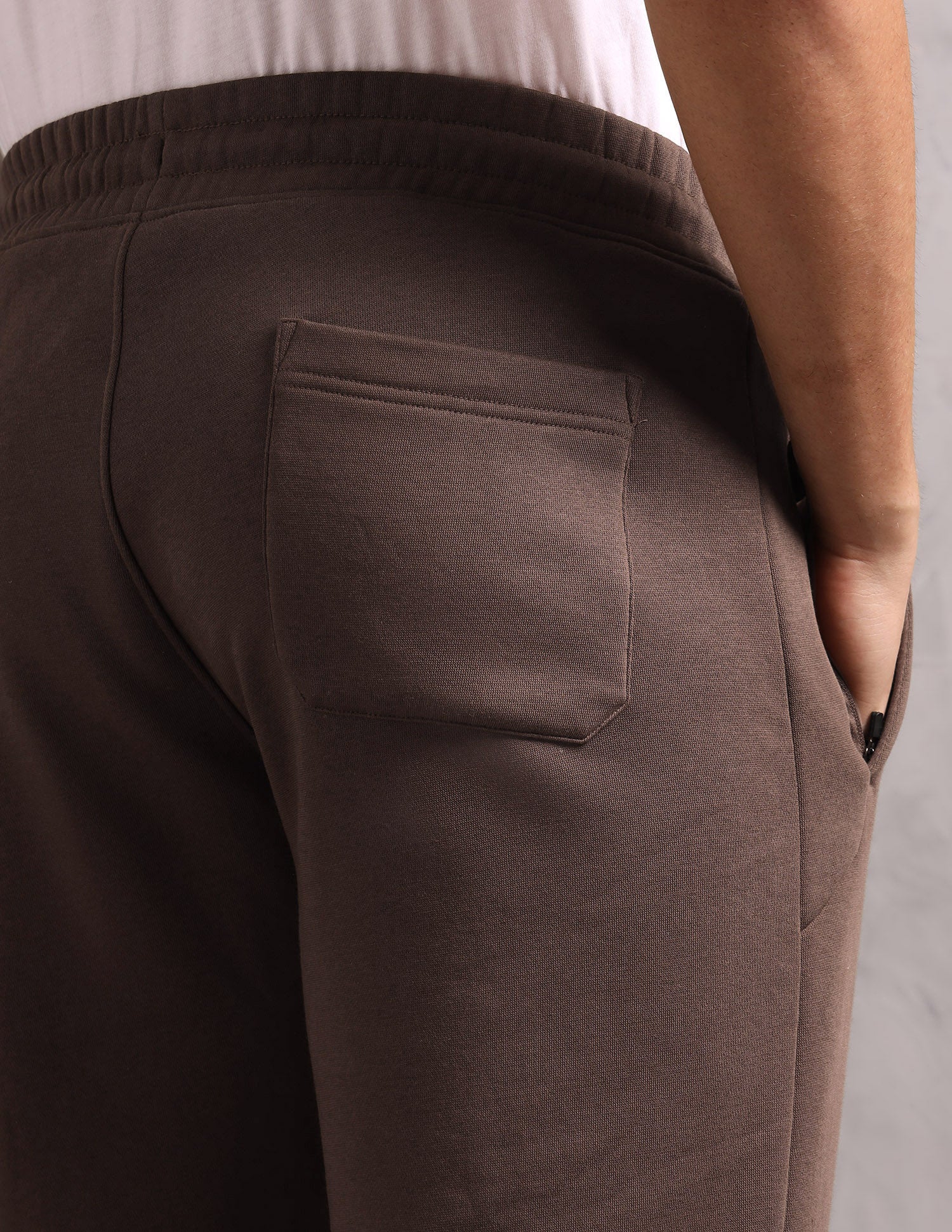 Comfort Fit  Cotton OJ008-PL  Lounge Joggers - Pack Of 1 Brown Tint - U.S. Polo Assn. India | Large