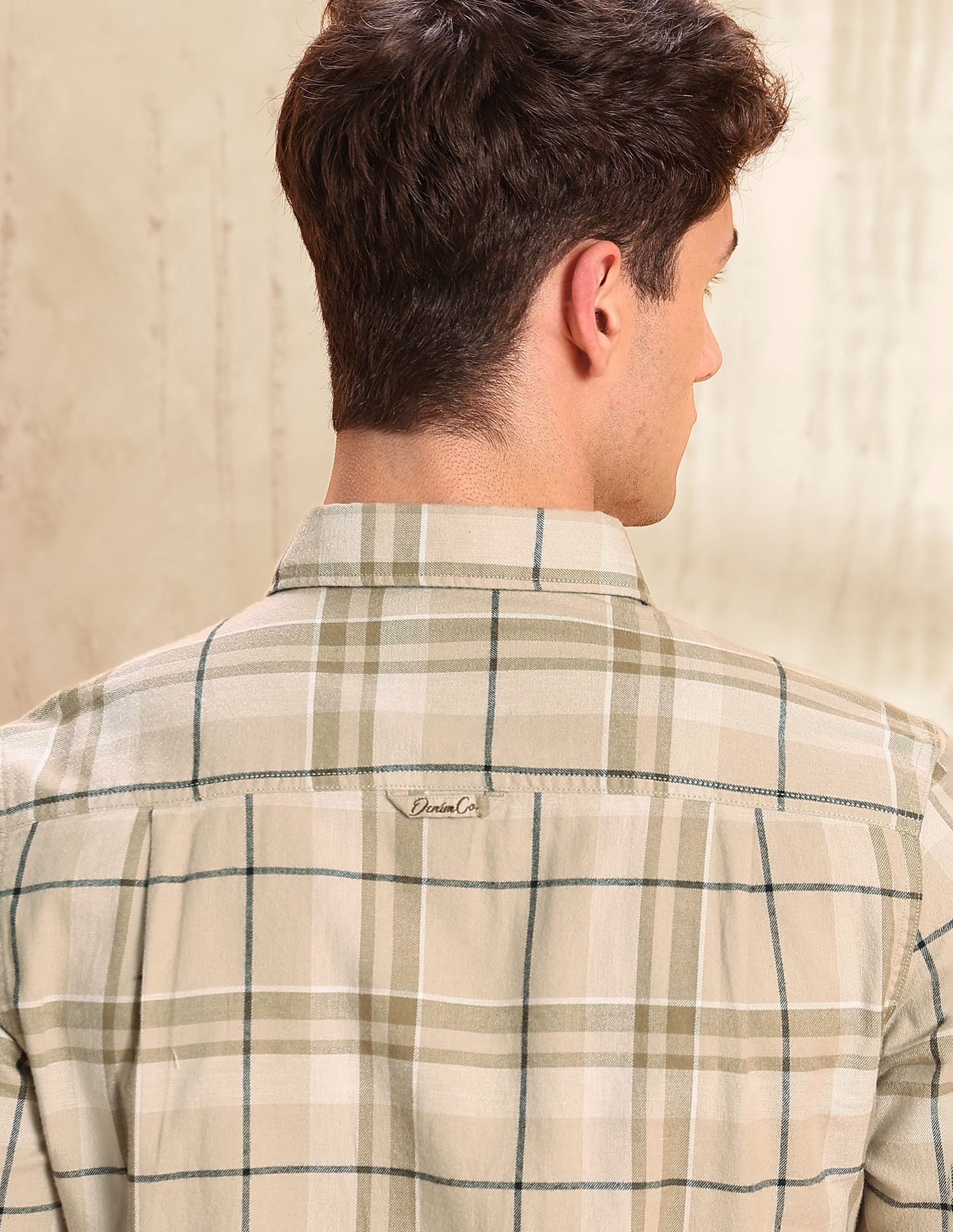 Twill Regular Fit Shirt Khaki - U.S. POLO ASSN. | Large