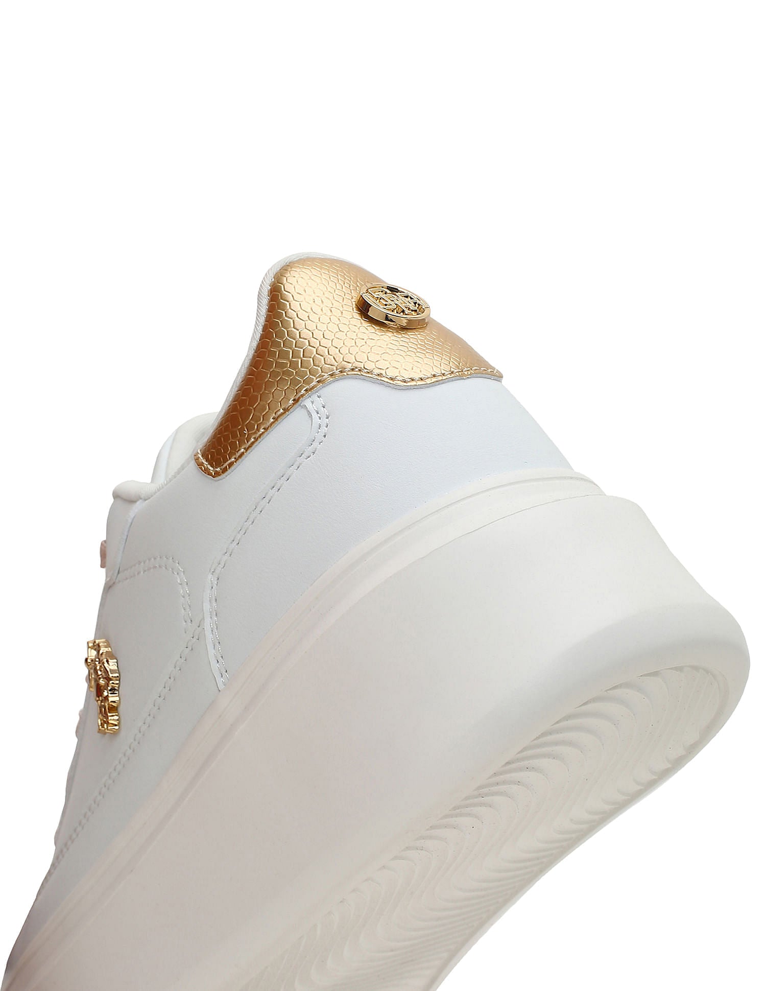 Lace Ups Logo Eleanor 2.0 Sneakers White - U.S. Polo Assn. India | Large