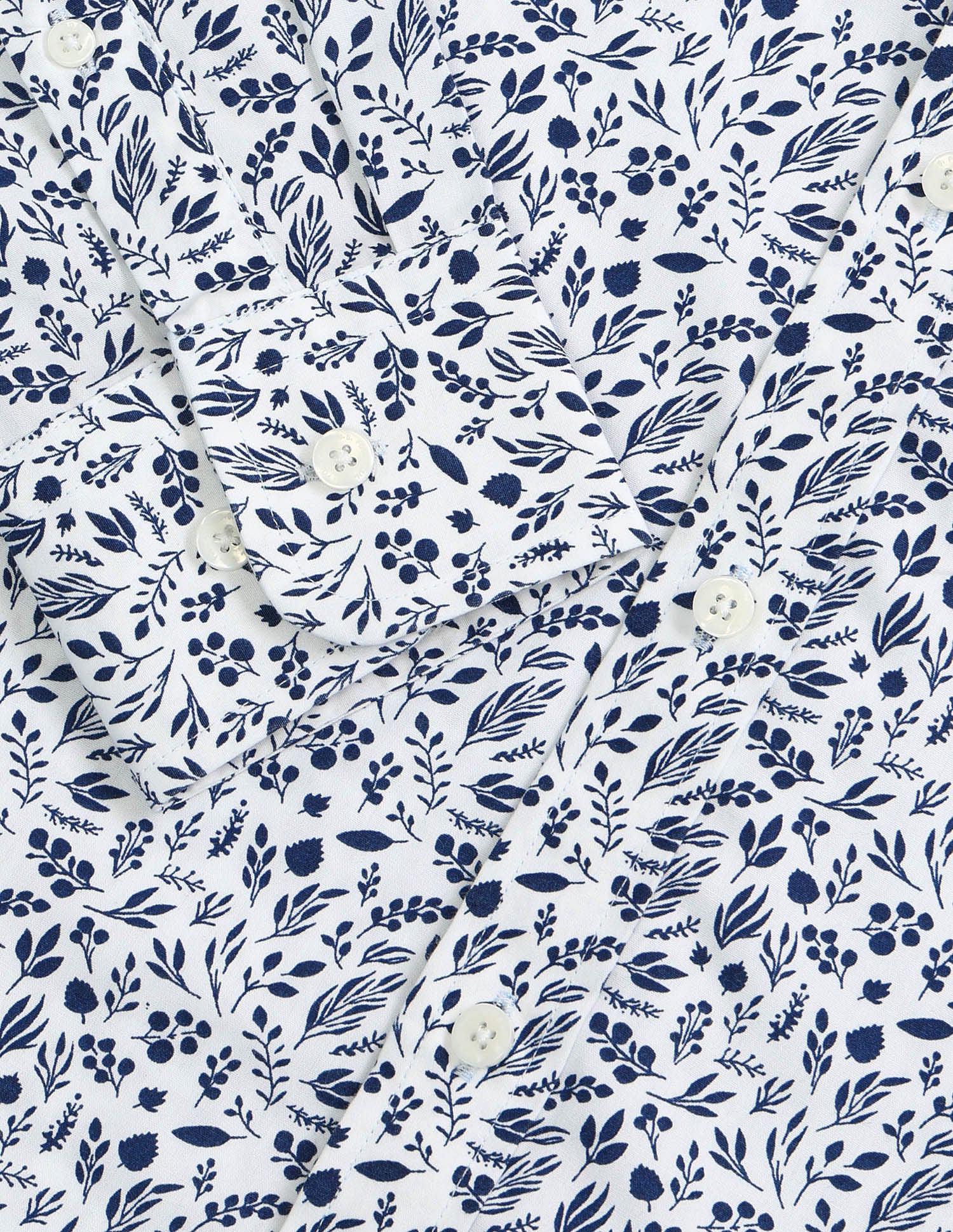 Tailored Fit Poplin Shirt Navy - U.S. Polo Assn. India | Large