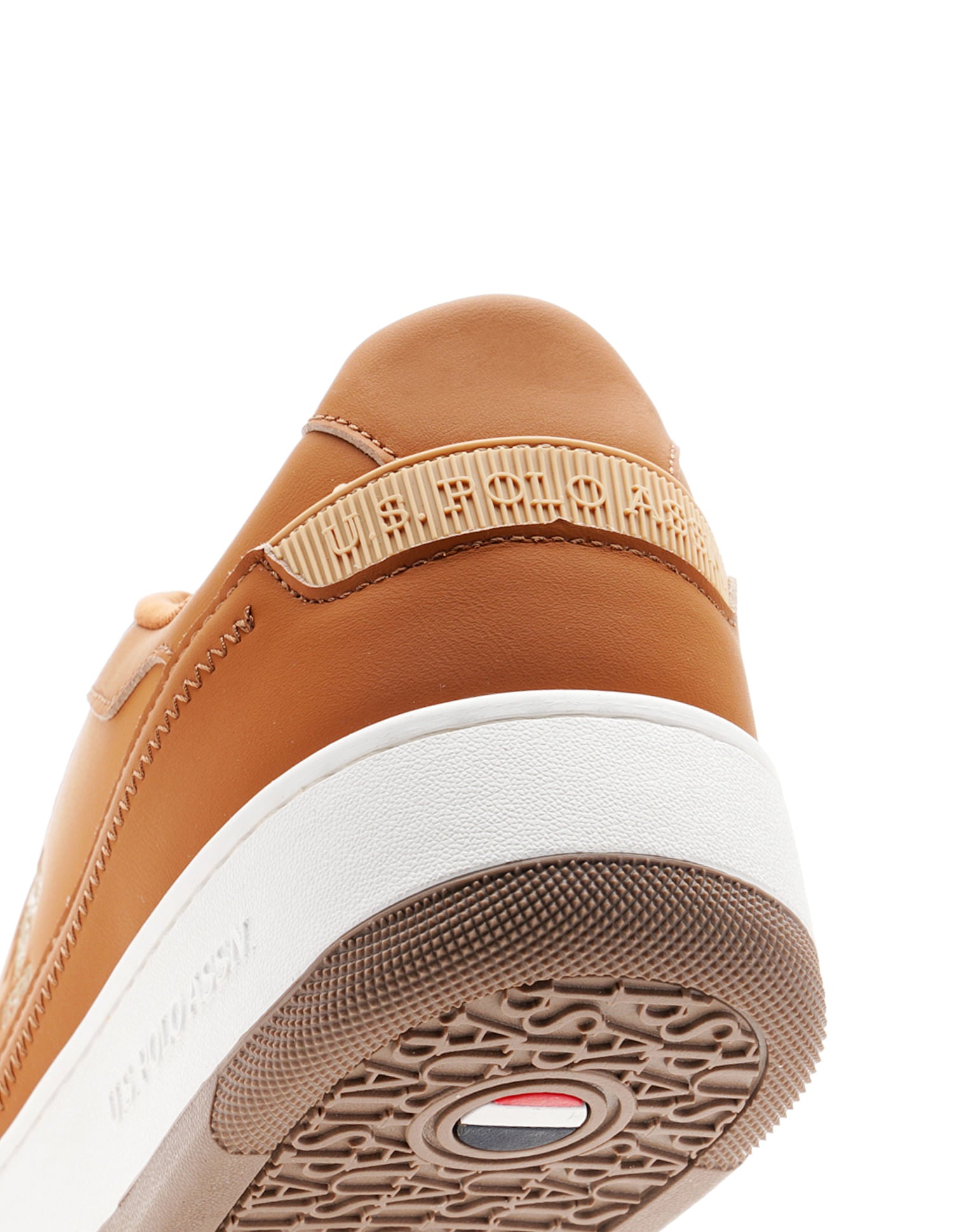 Men Storm Tan Retro Court Sneakers Tan - U.S. Polo Assn. India | Large