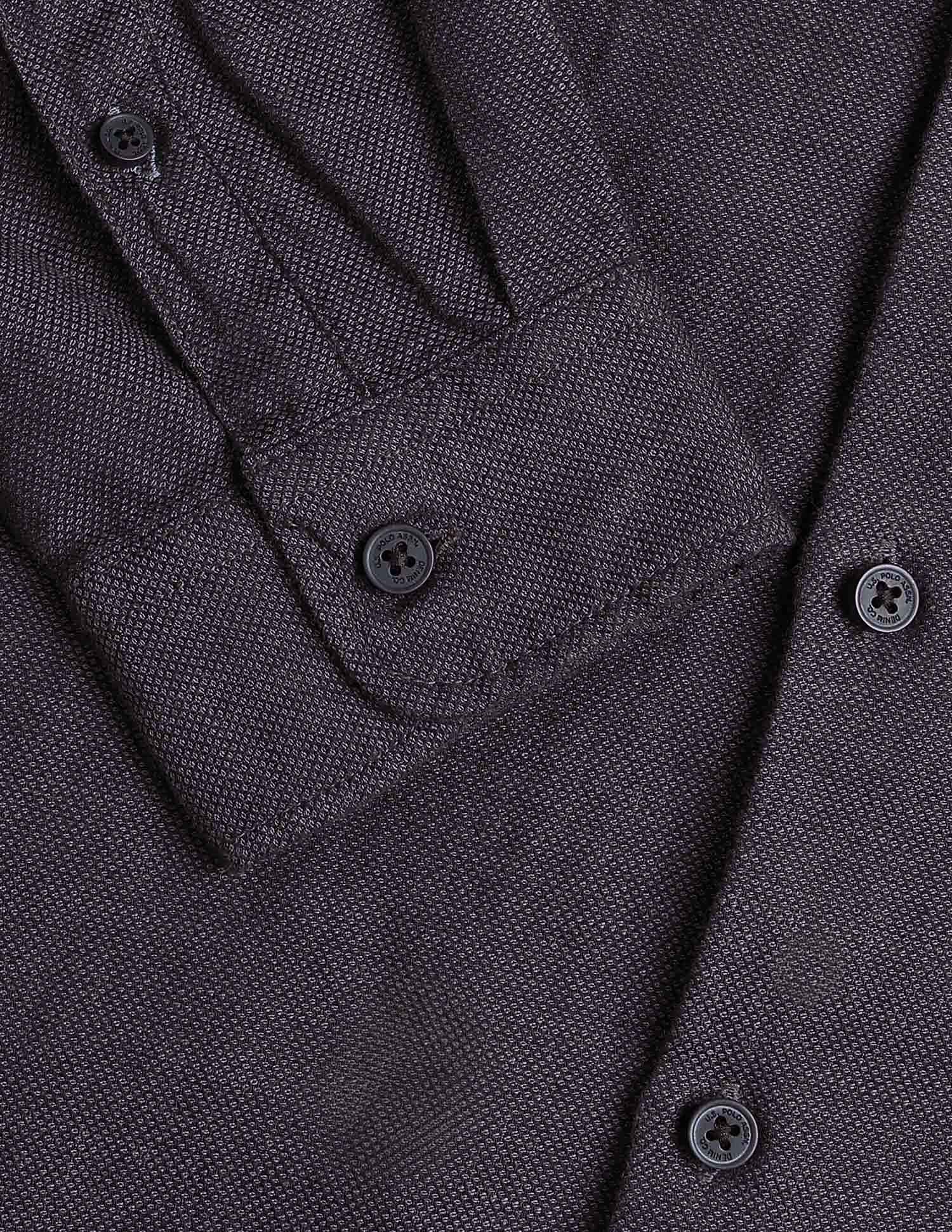 Slim Fit Legend Of Horseshoe Shirt Dark Grey - U.S. POLO ASSN. | Large