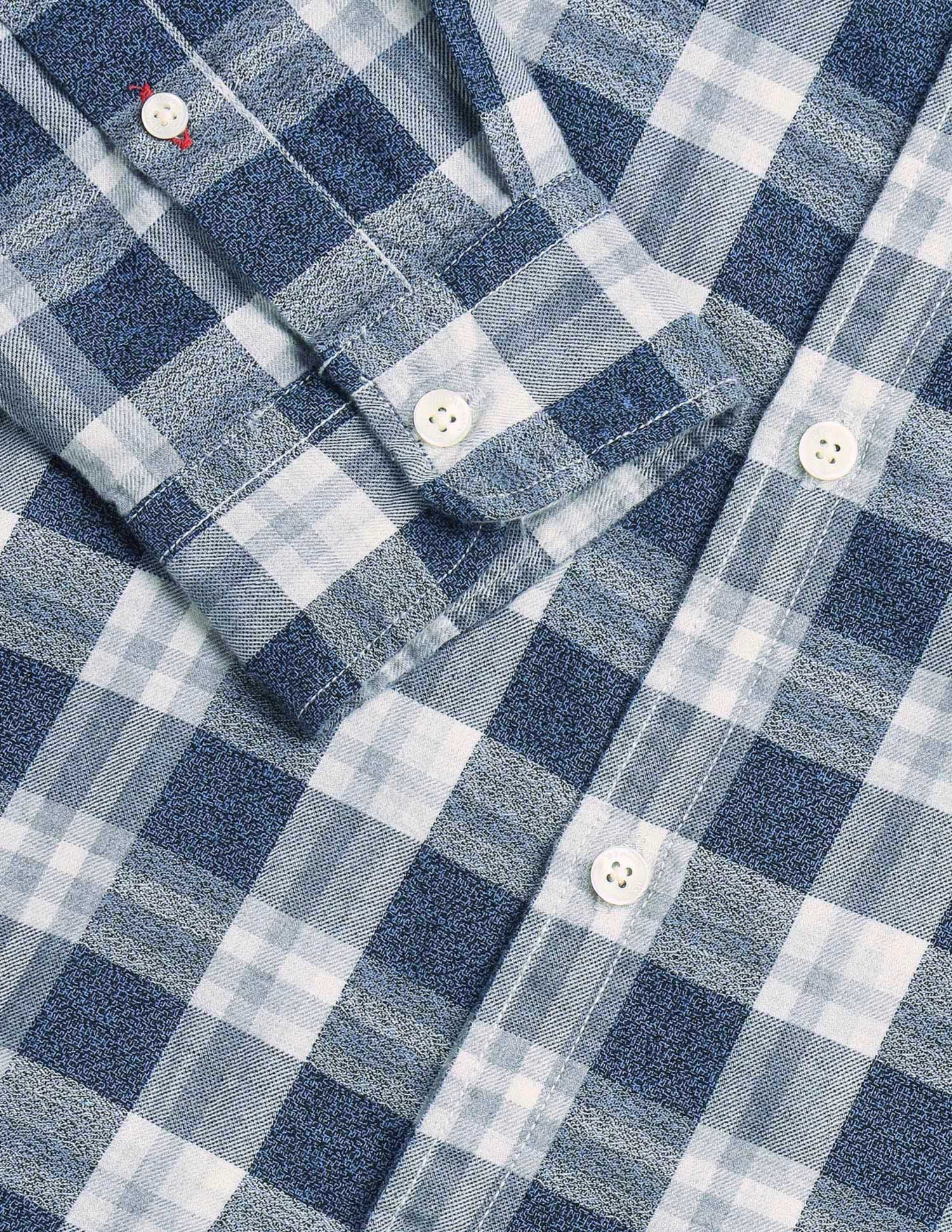 Plaid Checked Regular Fit Shirt Blue - U.S. Polo Assn. India | Large