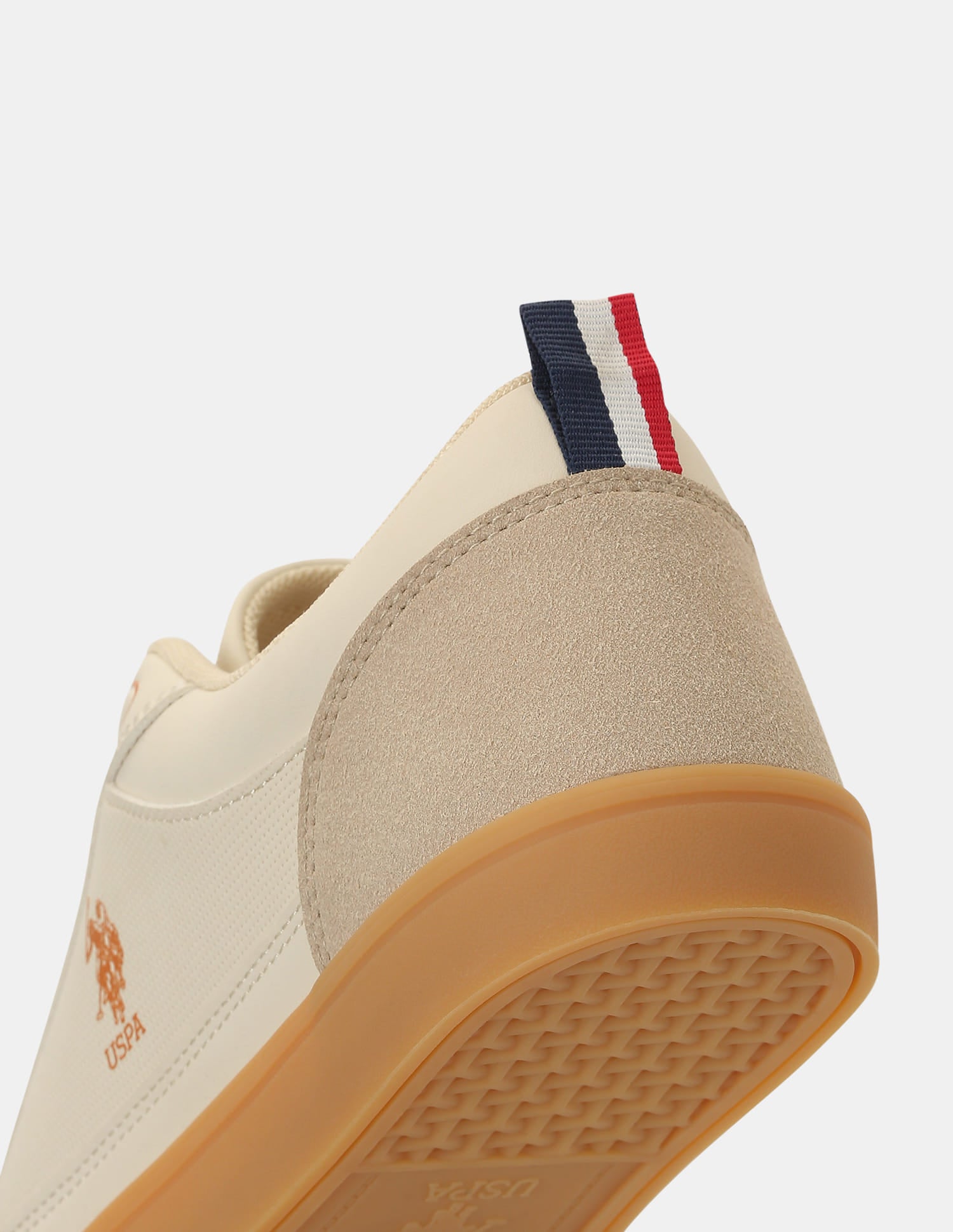 Men Colour Blocked Lucian 2.0 Sneakers Beige - U.S. Polo Assn. India | Large