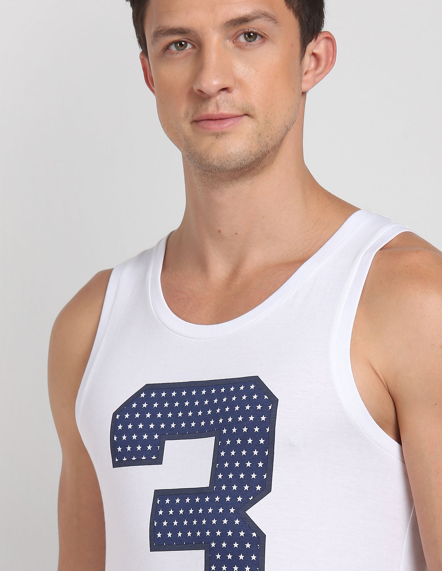 Cotton Comfort Fit I617 Vest - Pack Of 1 White - U.S. POLO ASSN. | Large