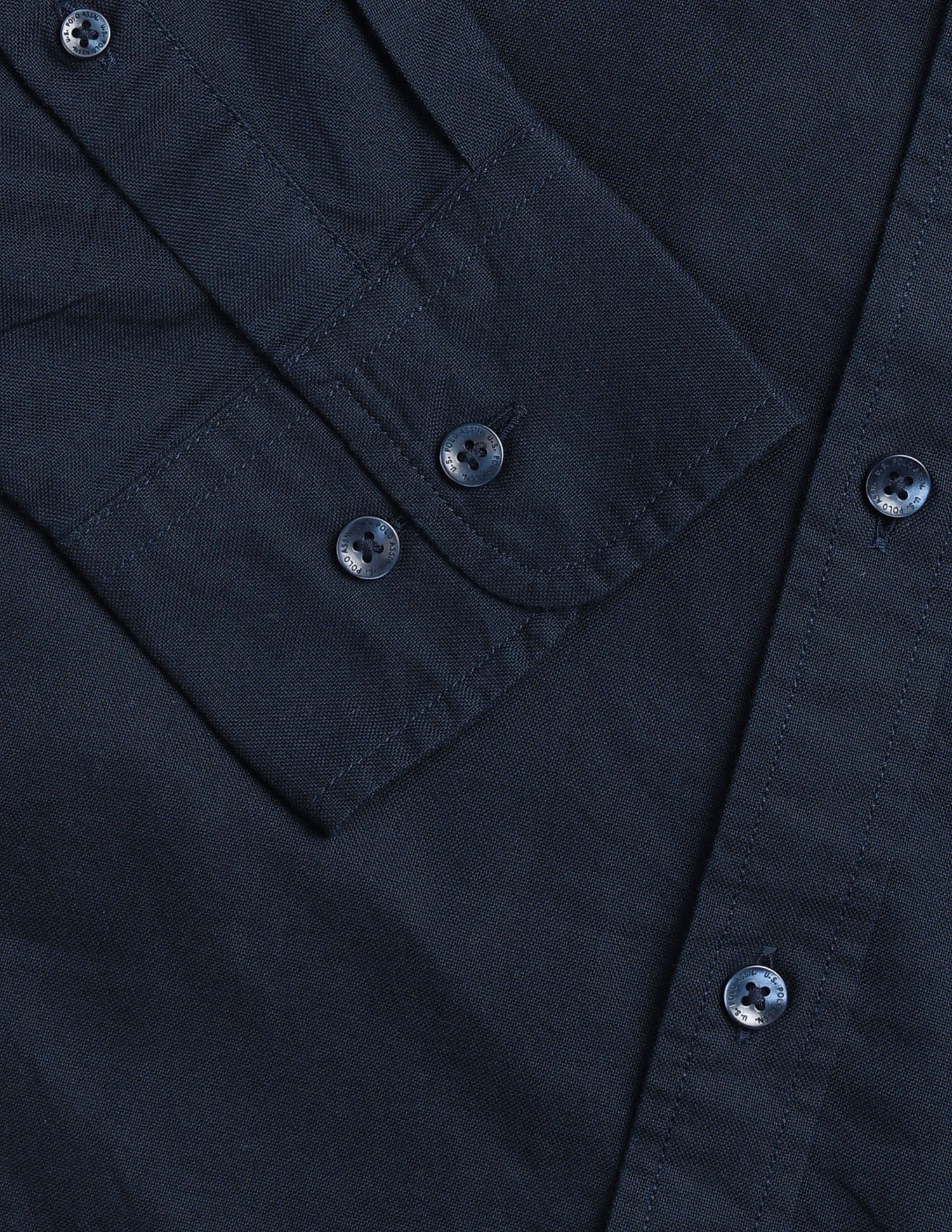 Tailored Fit Oxford Shirt Navy - U.S. Polo Assn. India | Large