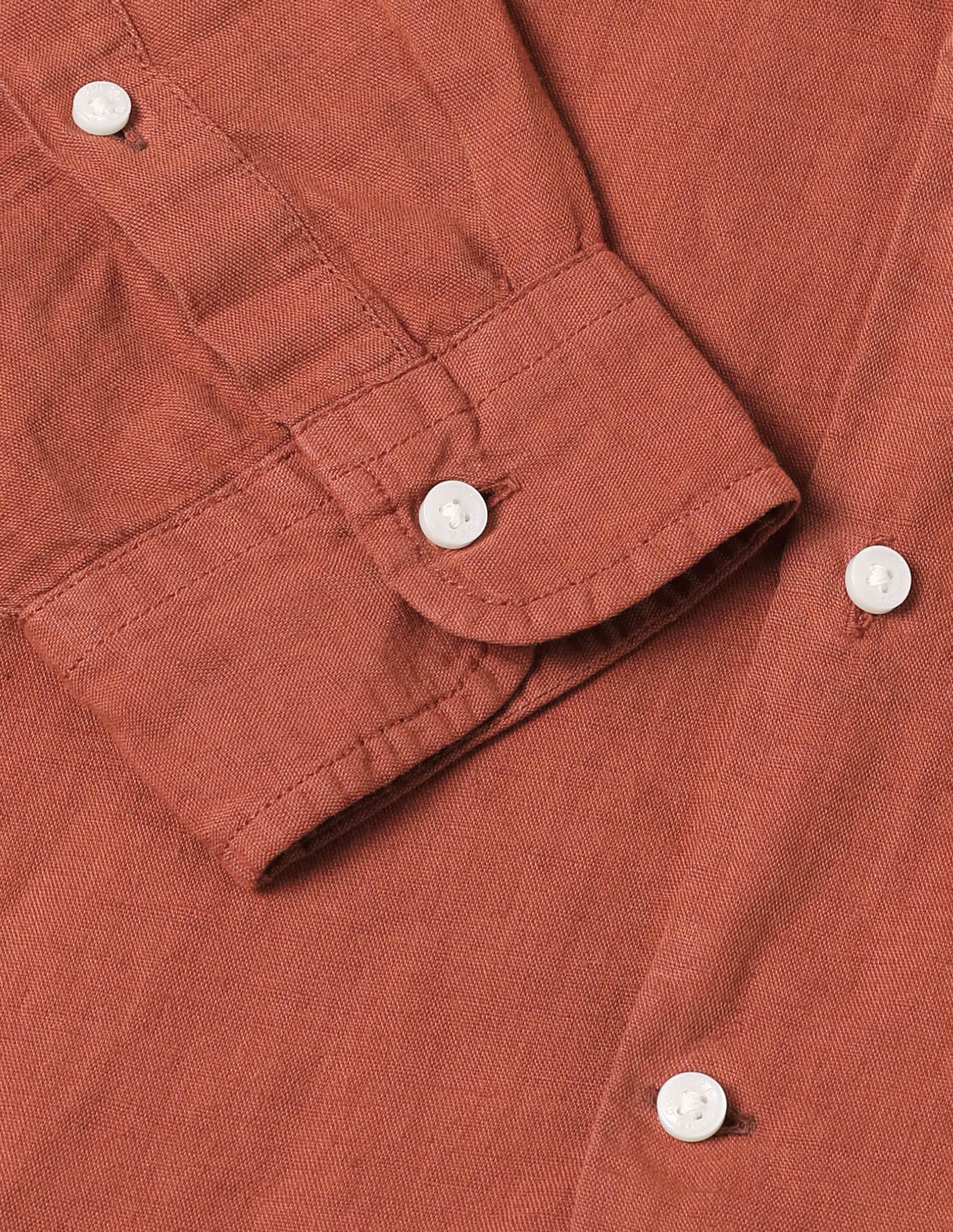 Solid Regular Fit Shirt Brown - U.S. Polo Assn. India | Large