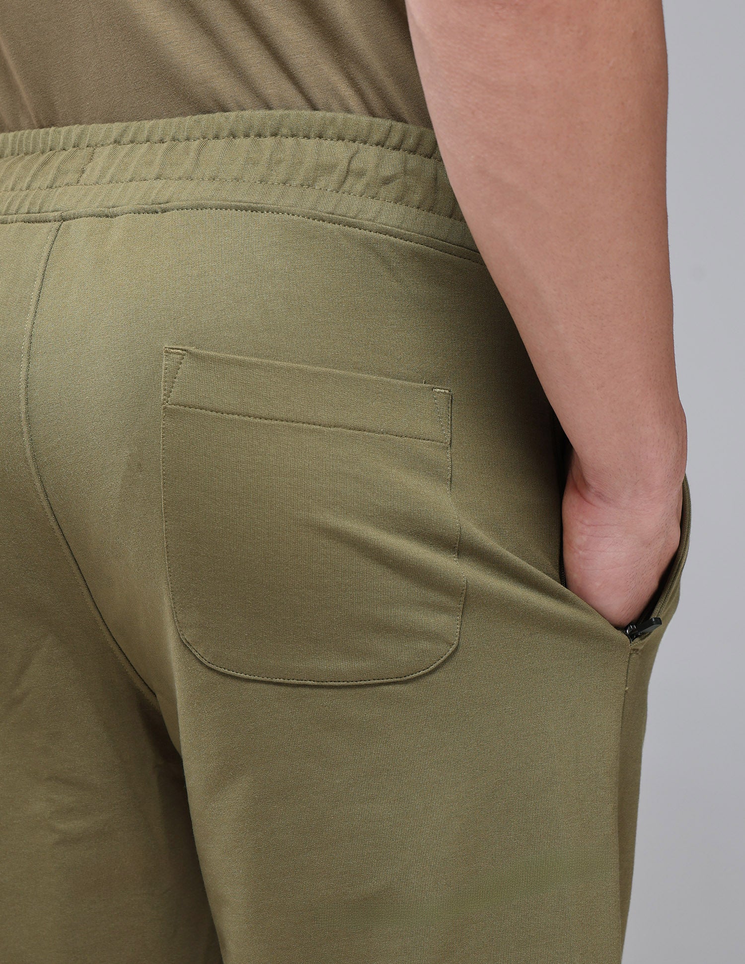 Breathable Relaxed Fit OJ010 Lounge Joggers Martin Olive - U.S. Polo Assn. India | Large