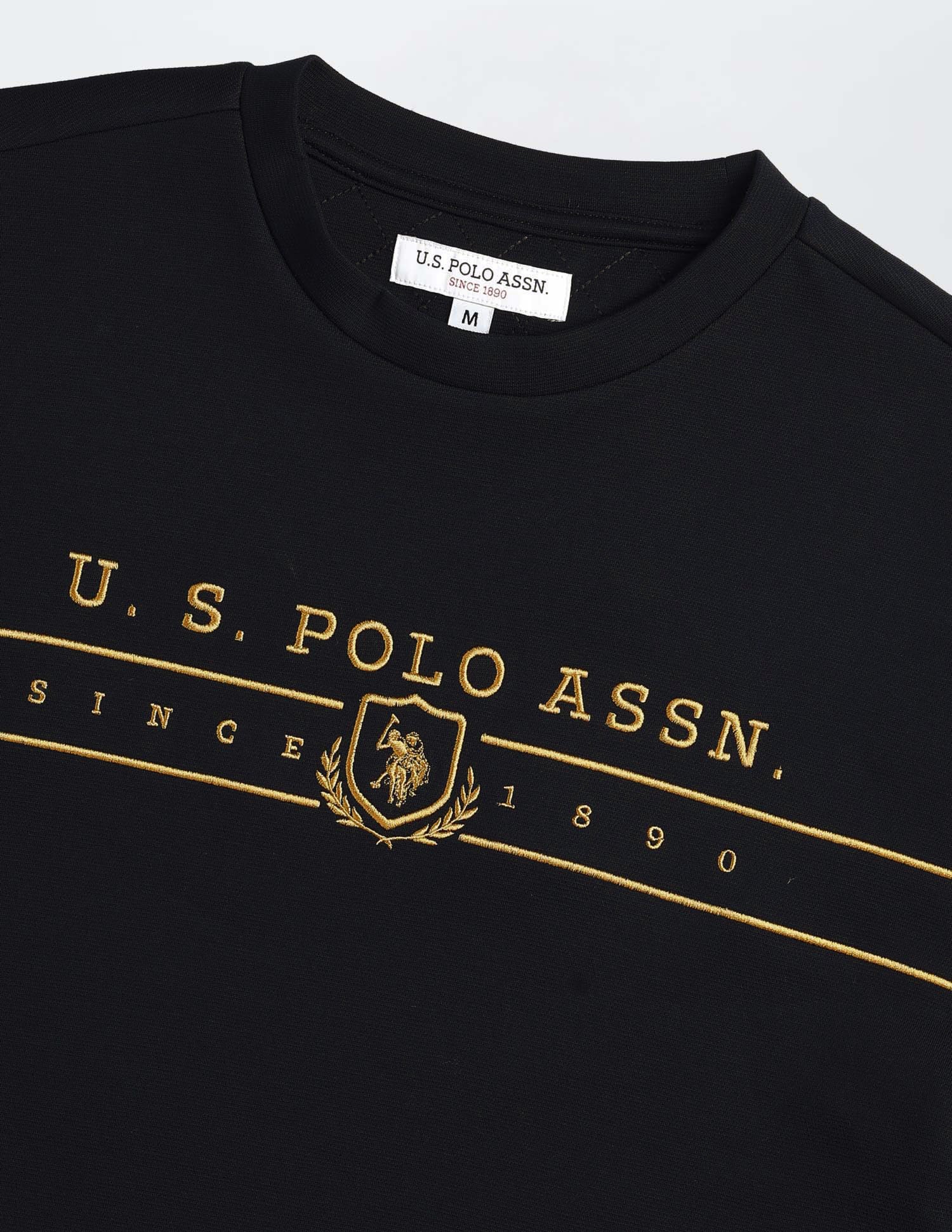 Brand Embroidered Regular Fit Sweatshirt Navy - U.S. POLO ASSN. | Large