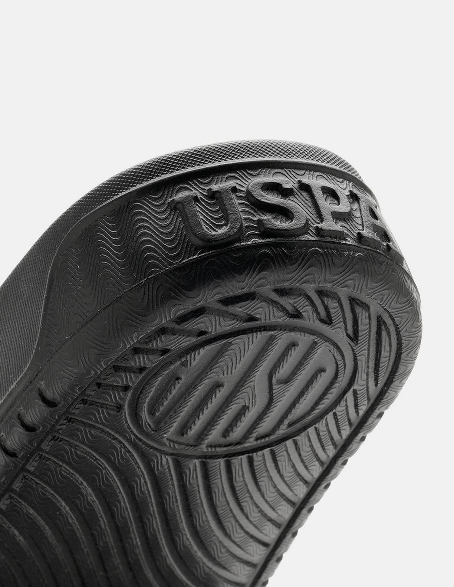 Men Palmer Open Toe Slippers Black - U.S. POLO ASSN. | Large