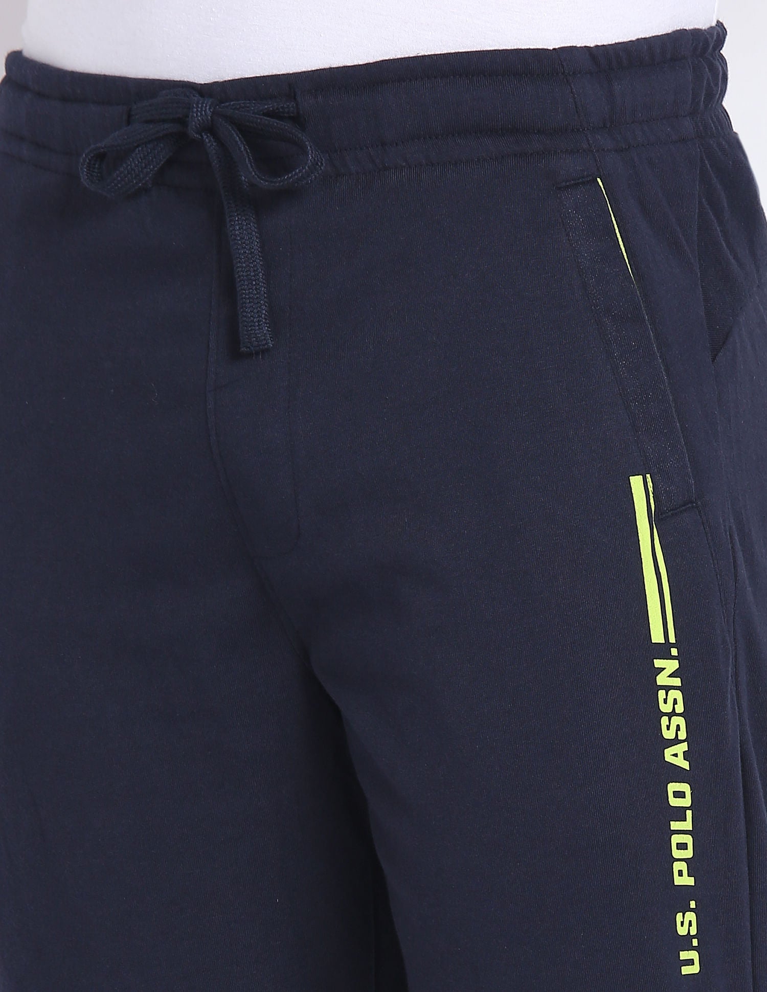 Mid Rise LR004 Lounge Track Pants - Pack Of 1 Navy - U.S. POLO ASSN. | Large