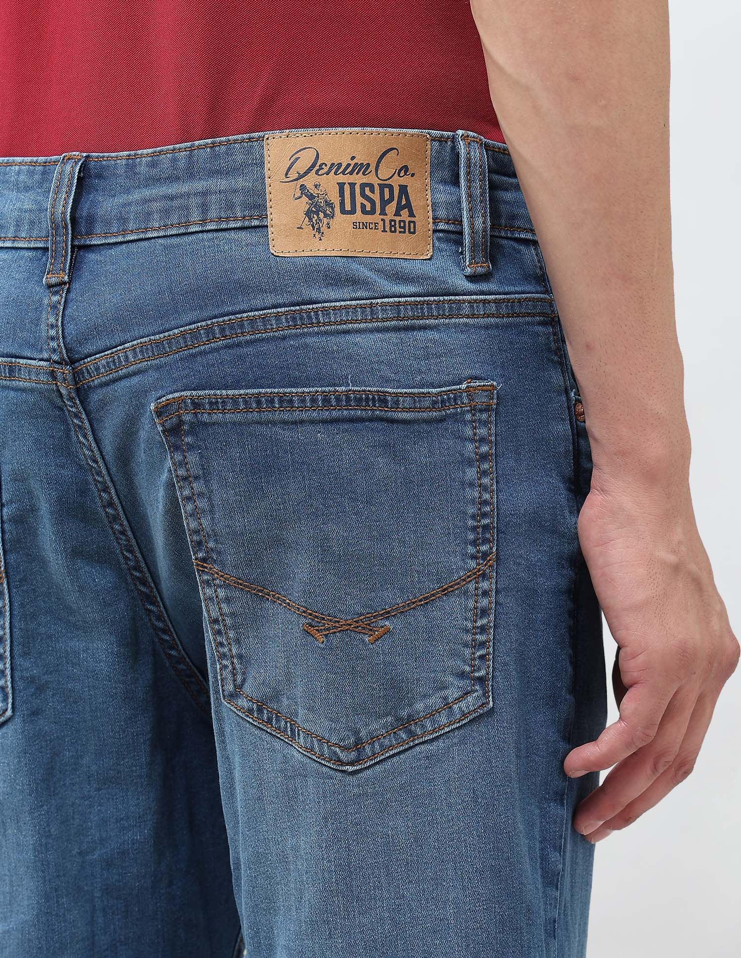 Connor Bootcut Fit Blue Jeans Indigo - U.S. POLO ASSN. | Large