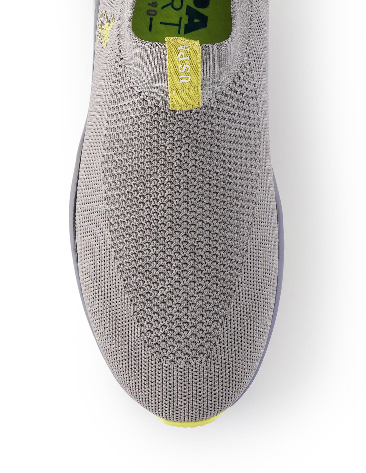 Men Duncun 5.0 Grey Uspa Sport  Sneaker Slip On Grey - U.S. Polo Assn. India | Large