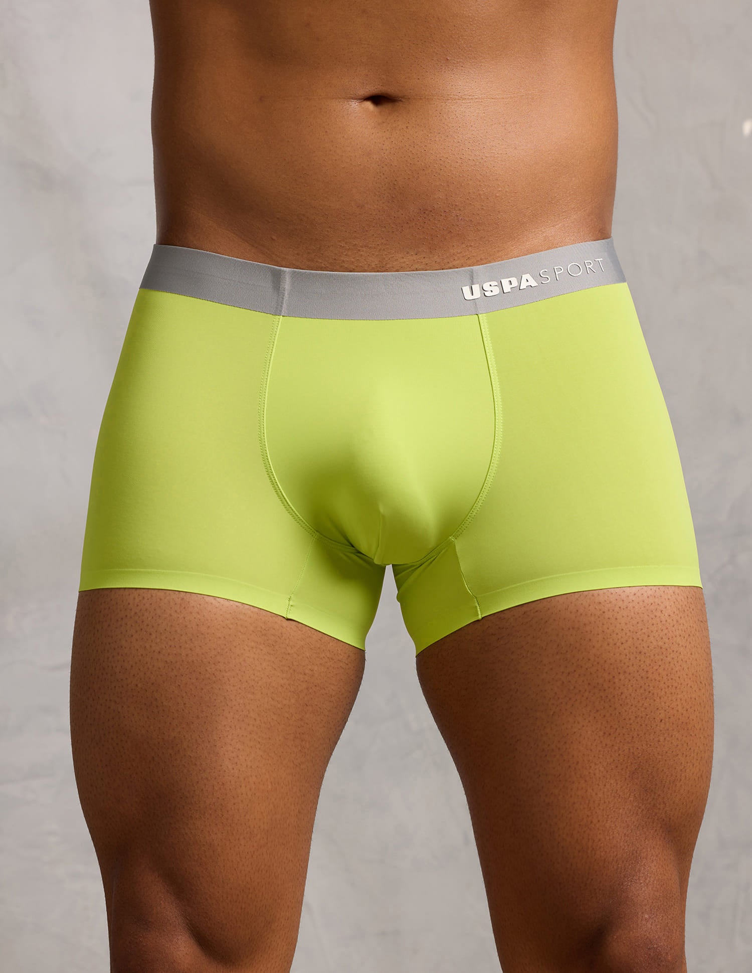Micro Fibre Seamless Ultra-Light Trunk Lime Punch - U.S. Polo Assn. India | Large
