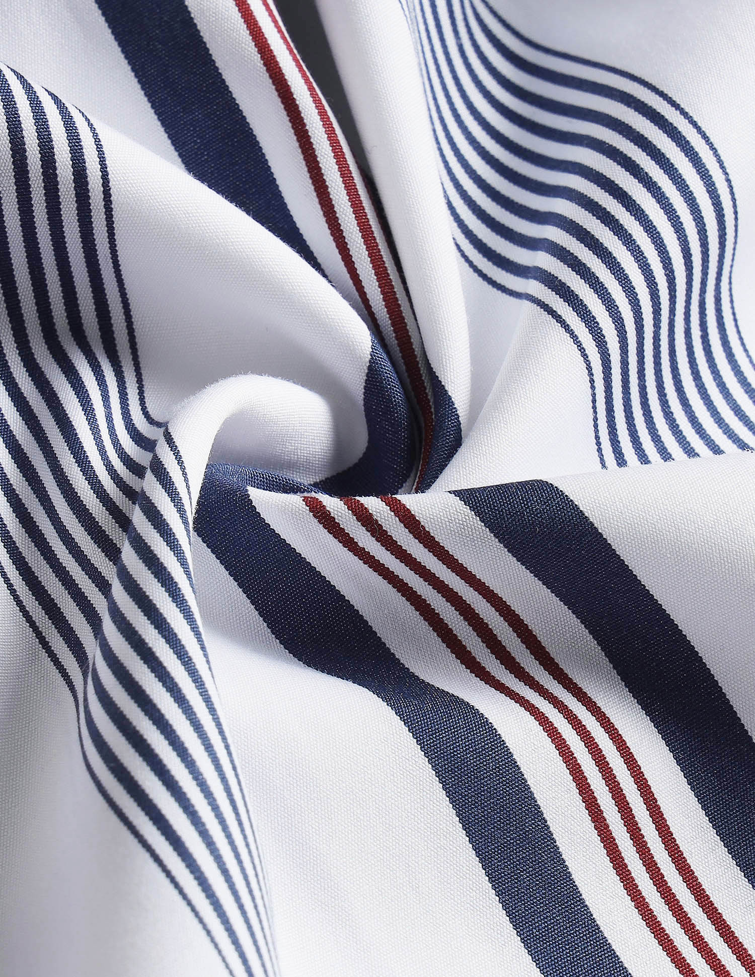 New Port Marina Vertical Striped Shirt Navy - U.S. Polo Assn. India | Large