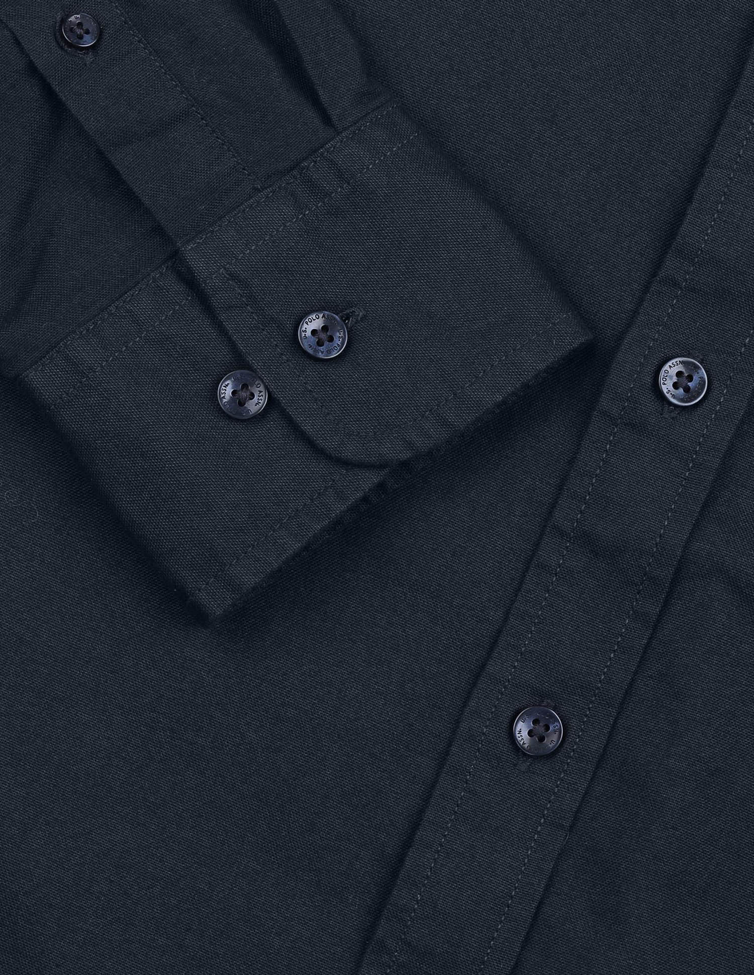 Tailored Fit Oxford Shirt Navy - U.S. Polo Assn. India | Large