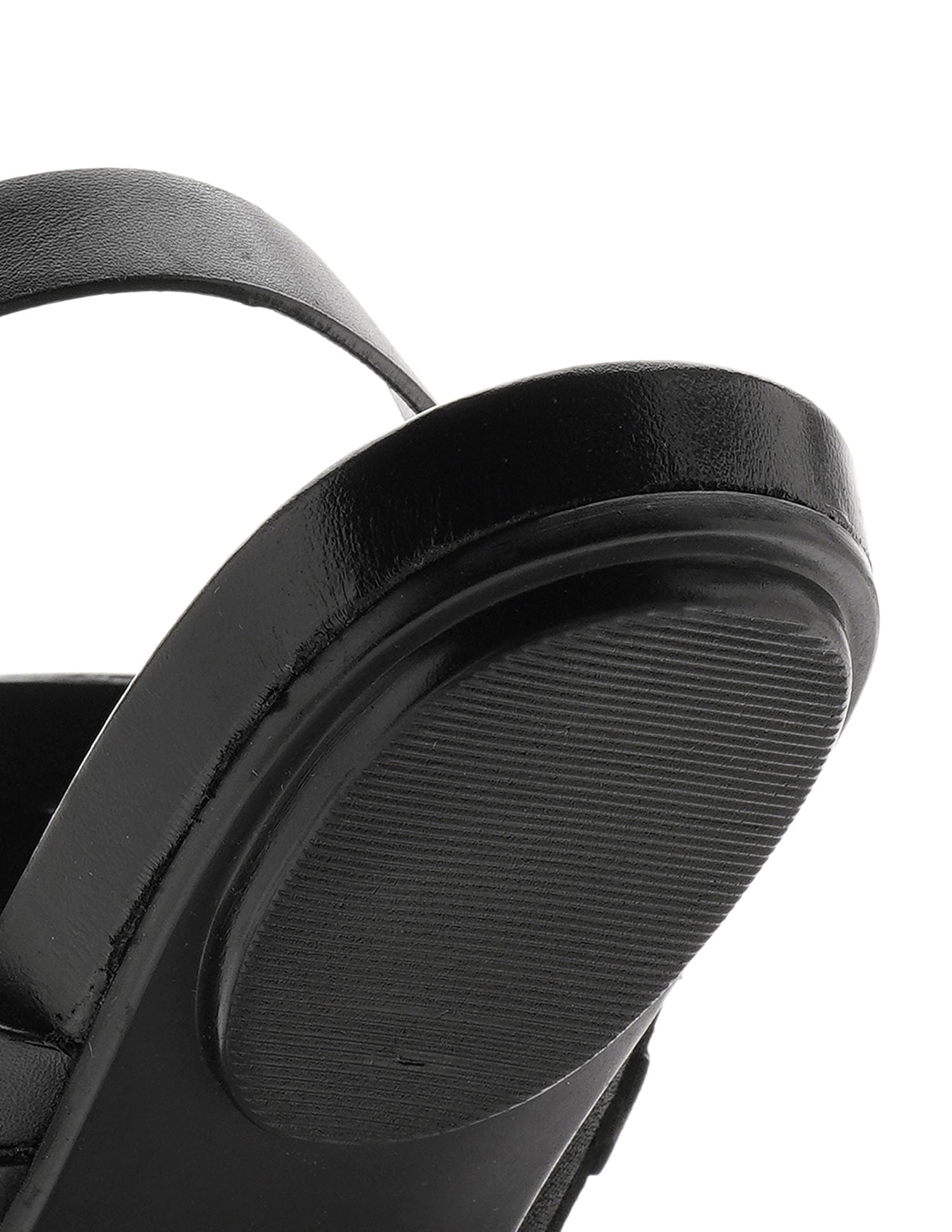 Women Ivy Solid Flats Black - U.S. POLO ASSN. | Large