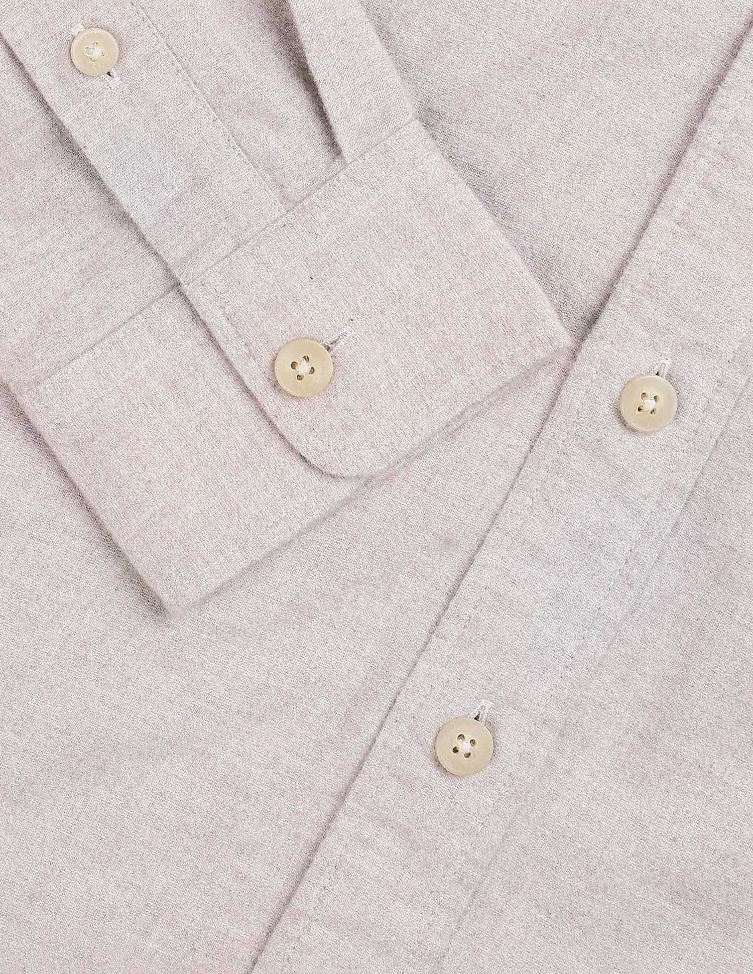 Heathered Loose Fit Shirt Beige - U.S. POLO ASSN. | Large