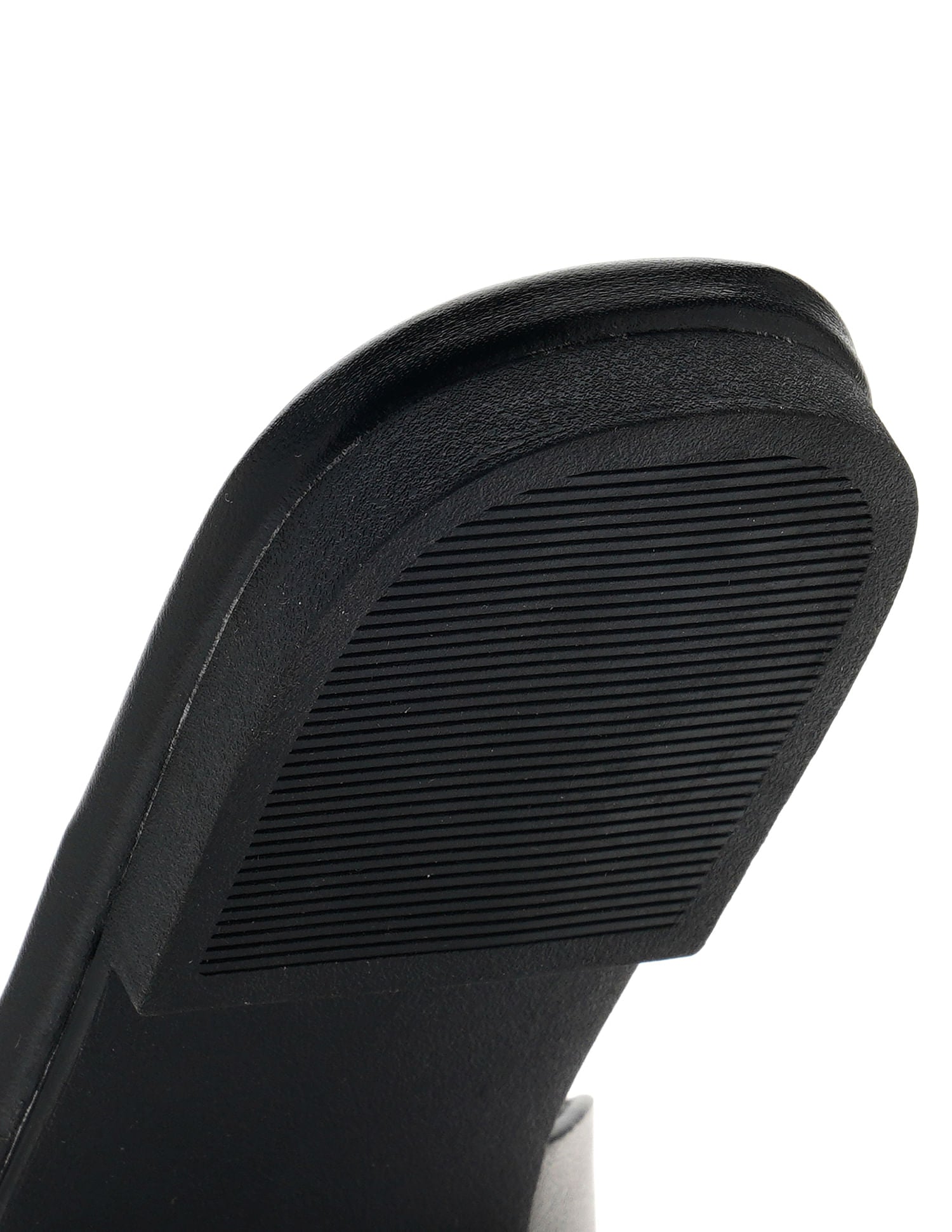 Logo Accent Vamp Strap Perla Sandals Black - U.S. POLO ASSN. | Large