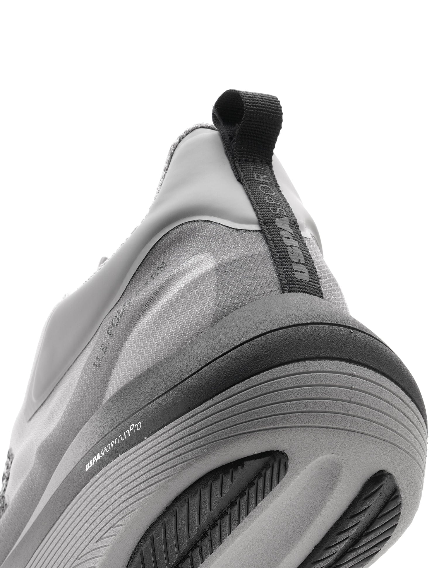 Men Frank Grey Uspa Sport  Runpro Running Shoes Grey - U.S. Polo Assn. India | Large