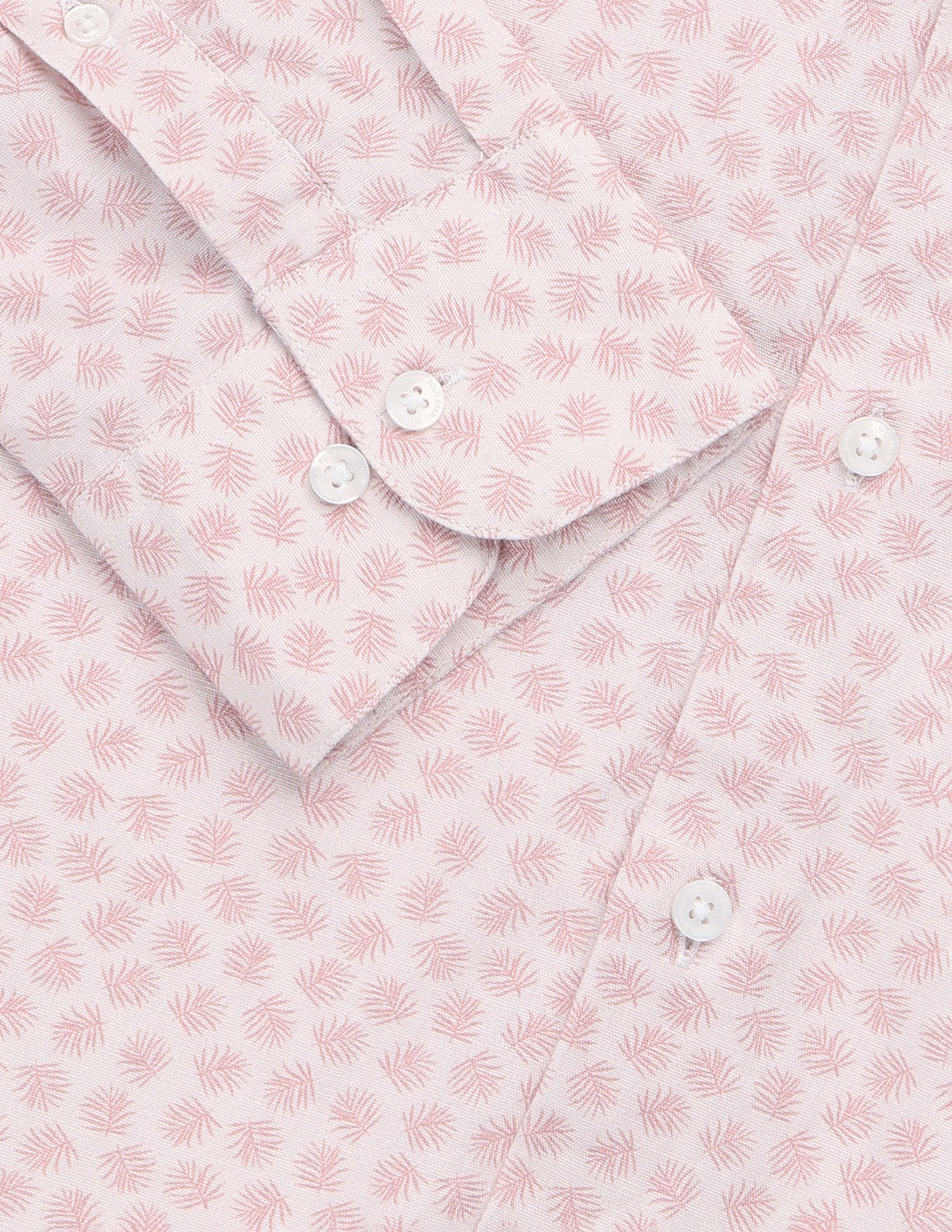 Pacho X Tropical Printed Regular Fit Shirt Pink - U.S. Polo Assn. India | Large