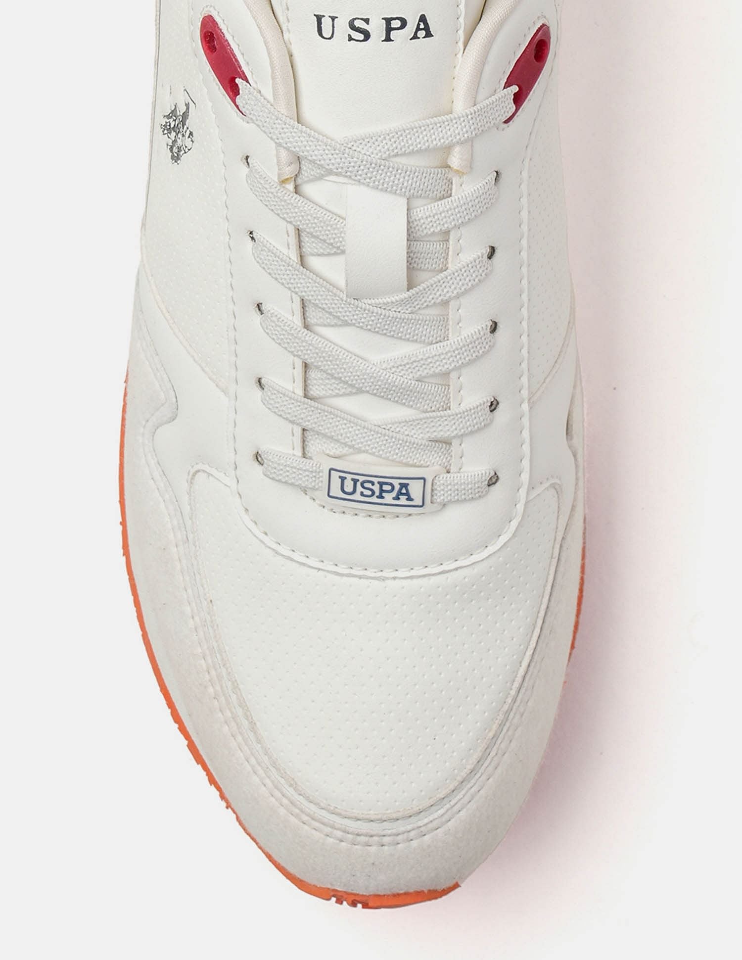 Men Lowen 2.0 Colour Blocked Sneakers White - U.S. POLO ASSN. | Large