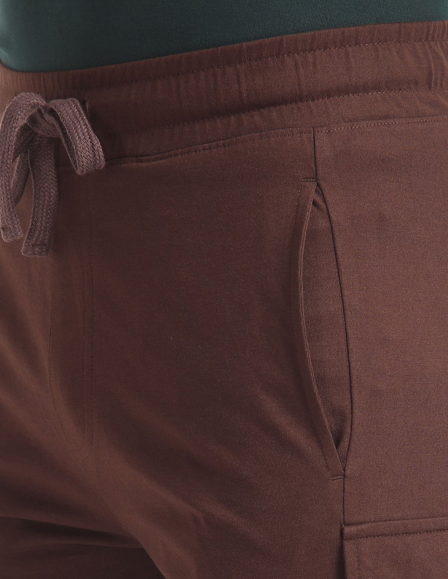 Cargo Pocket OES02 Lounge Shorts - Pack Of 1 Dark Brown - U.S. POLO ASSN. | Large