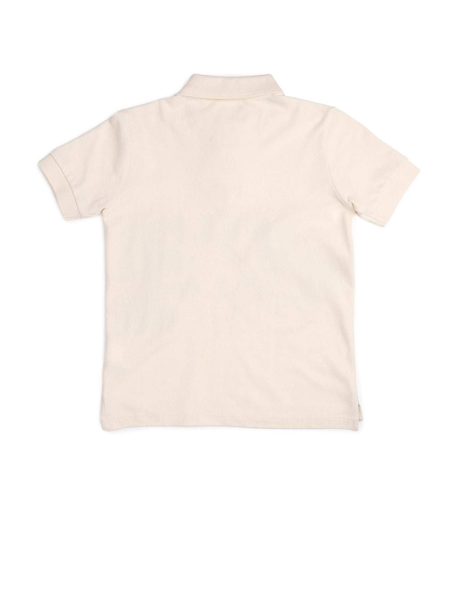 Boys Graphic Brand Printed Polo Shirt White - U.S. POLO ASSN. | Large