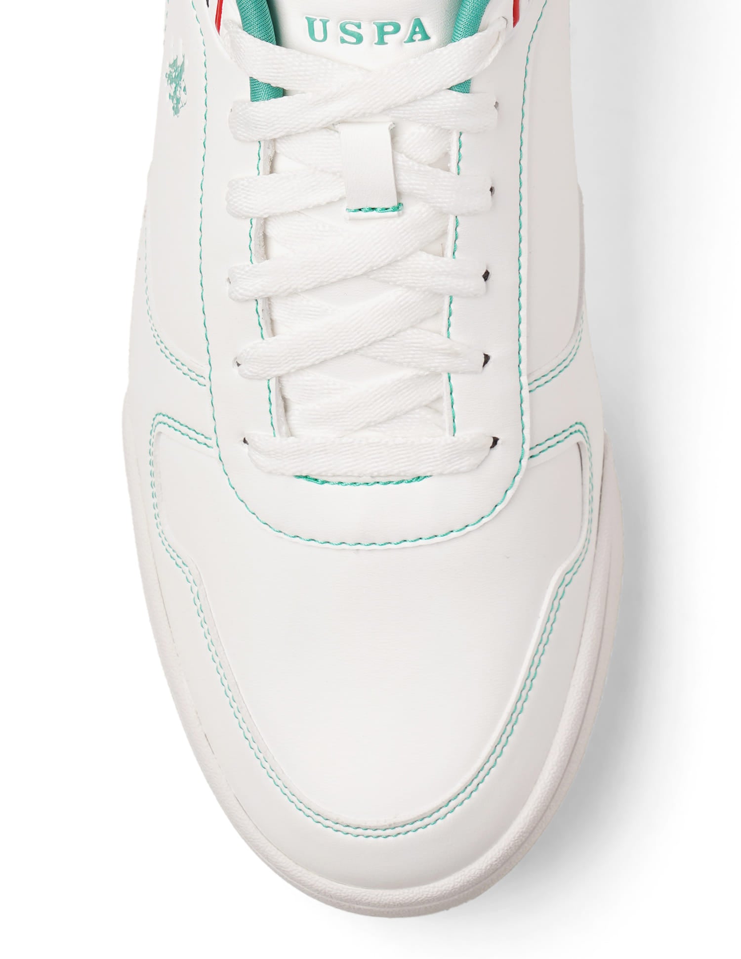 Men Valentin Solid Sneaker Off White - U.S. Polo Assn. India | Large