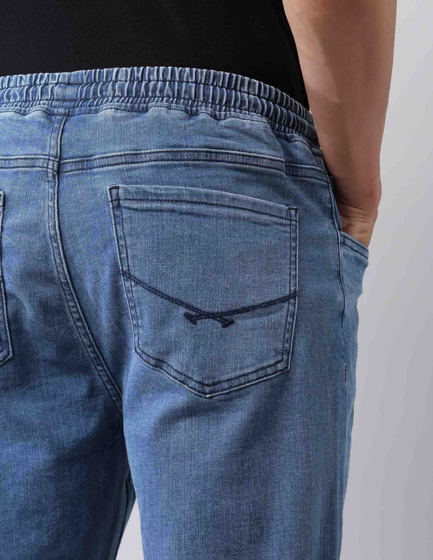 Jogger Regular Fit Blue Jeans Blue - U.S. Polo Assn. India | Large