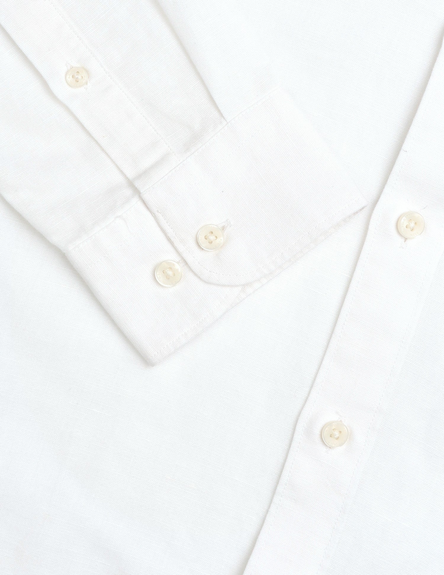 Tailored Fit Mandarin Shirt White - U.S. Polo Assn. India | Large
