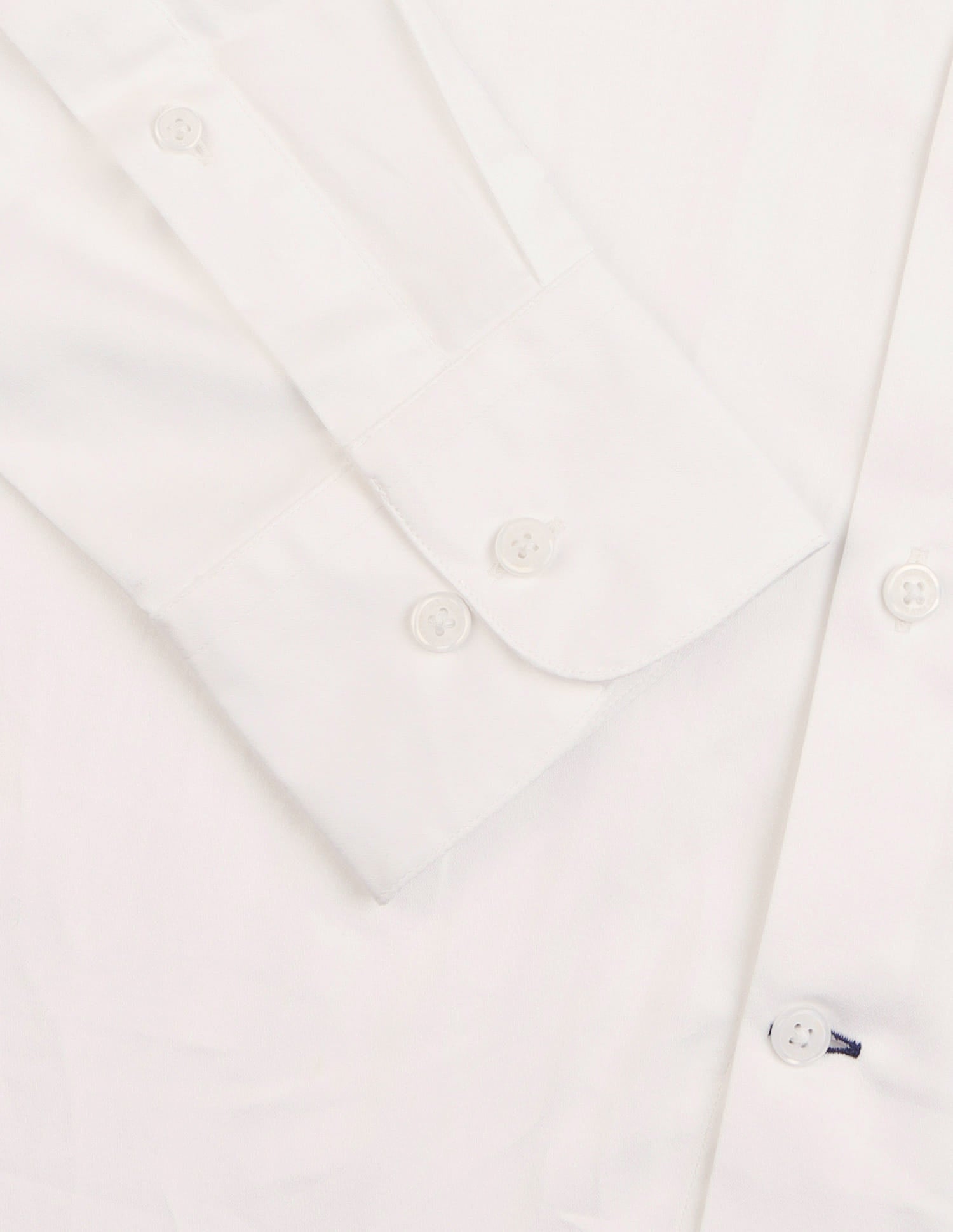 Solid Satin Shirt White - U.S. Polo Assn. India | Large