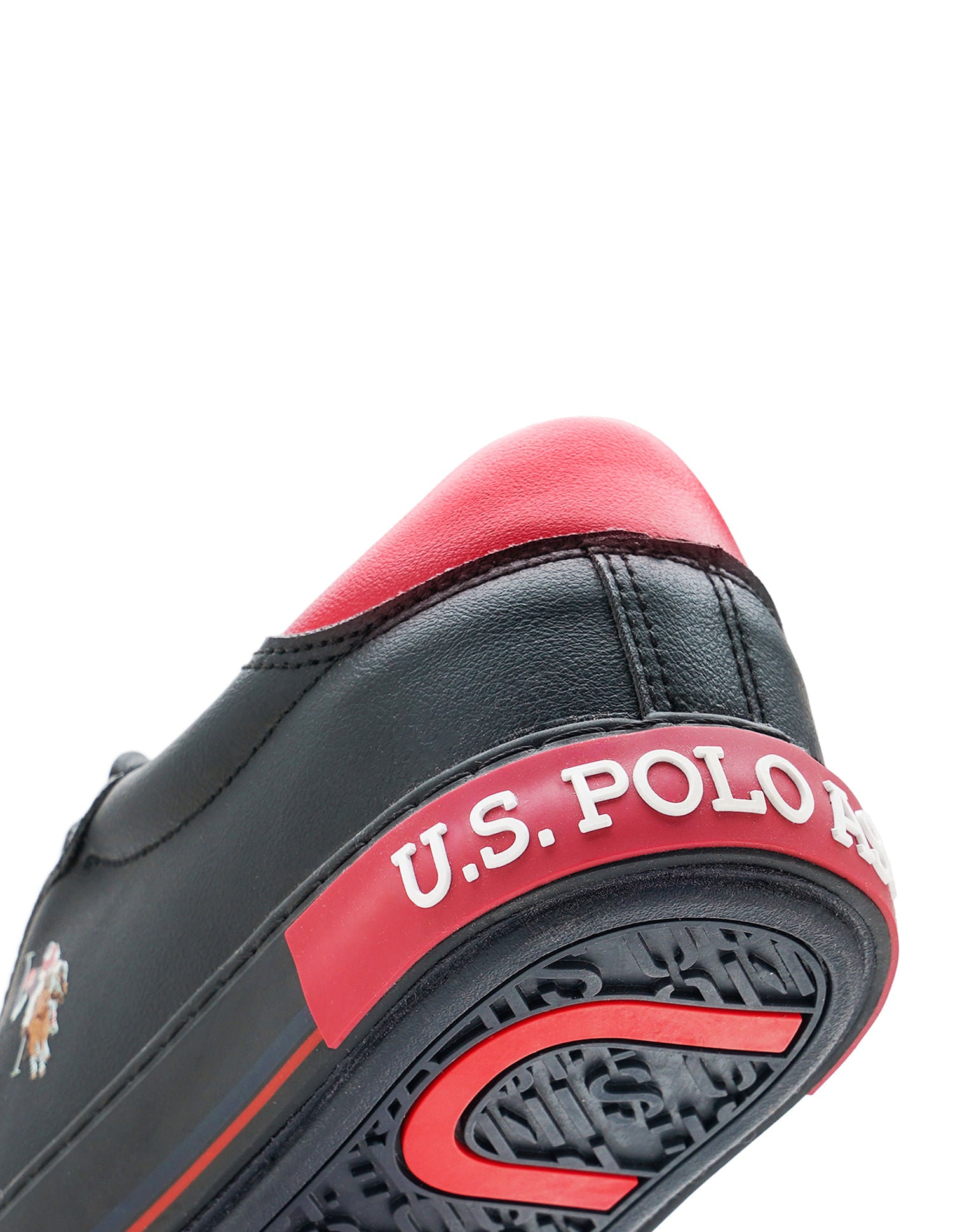 Men Solid Moore 3.0 Sneakers Black - U.S. Polo Assn. India | Large