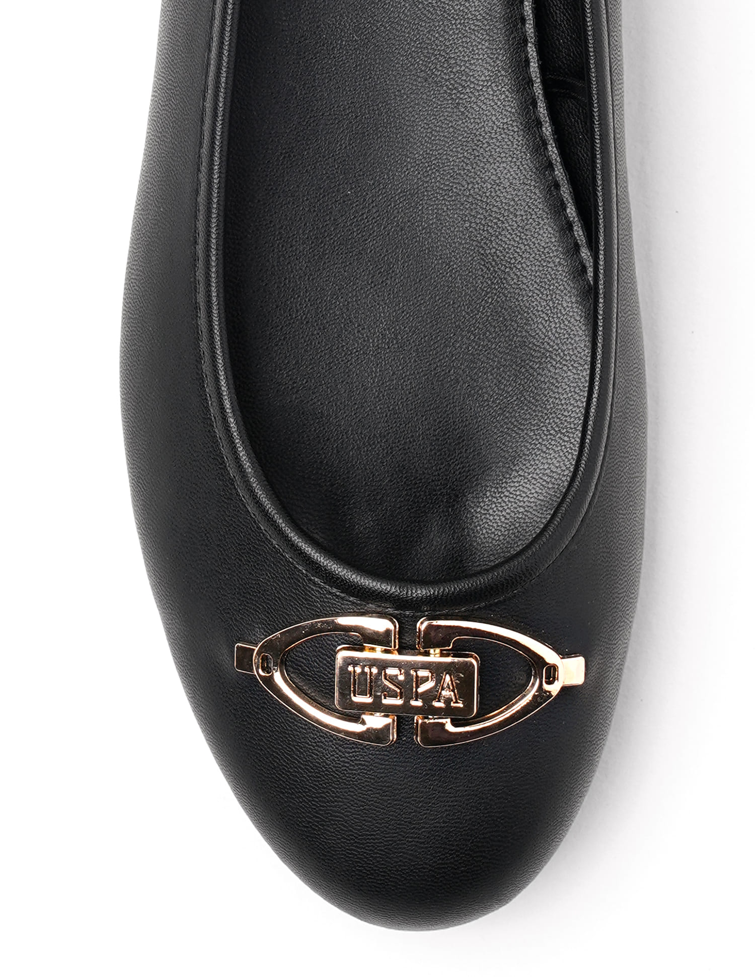 Gloria Black Ballerinas Black - U.S. Polo Assn. India | Large