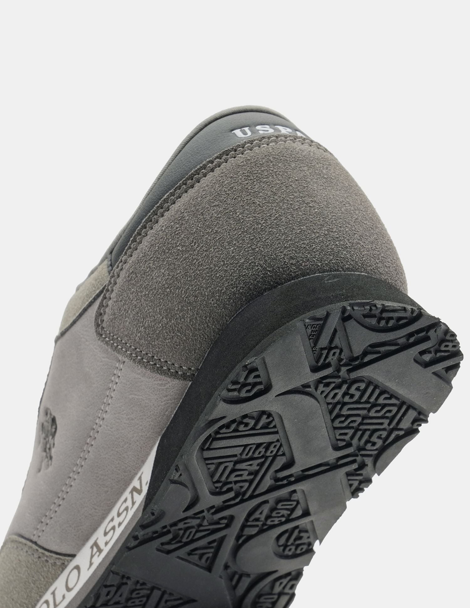 Men Caspian 2.0 Colour Blocked Sneakers Grey - U.S. POLO ASSN. | Large