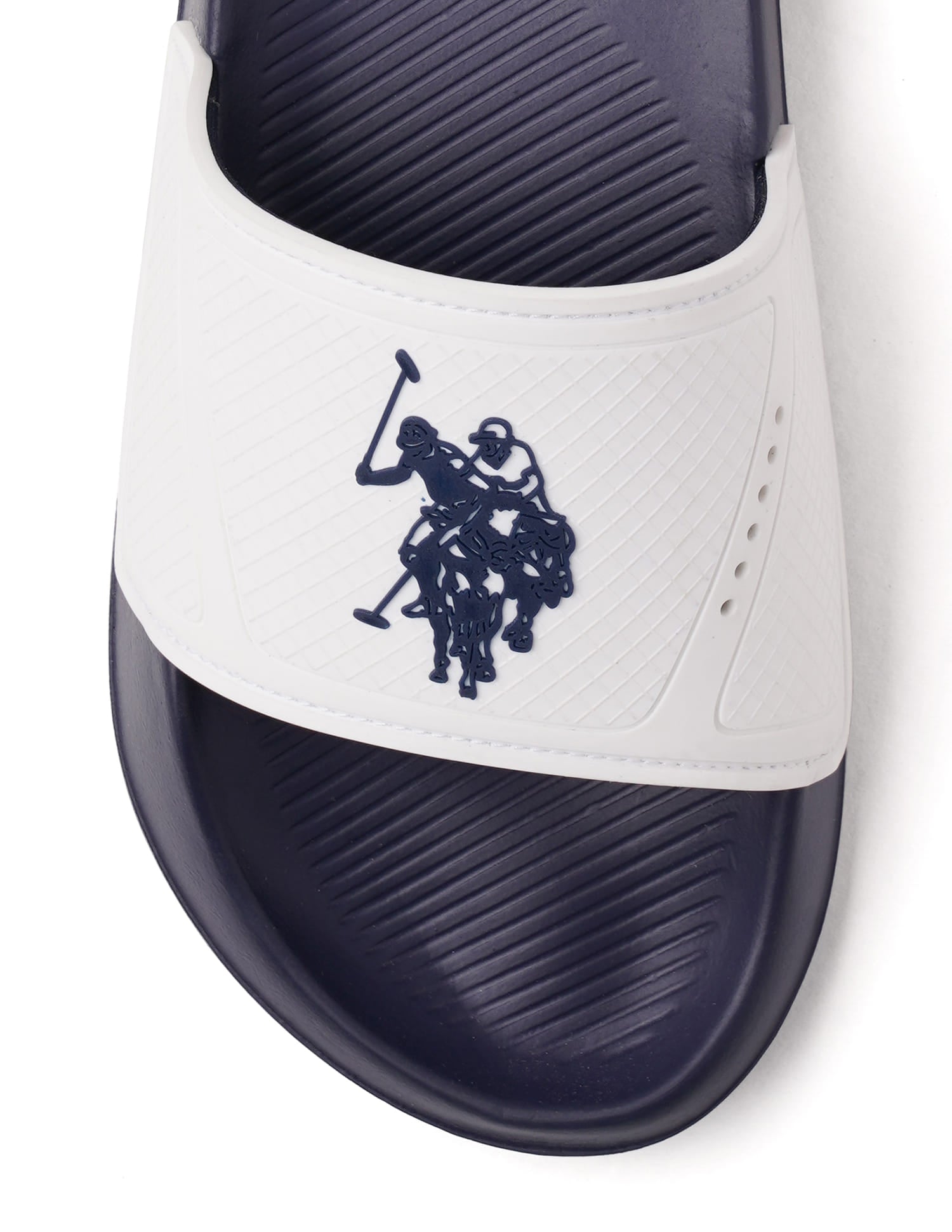 Men Phil Sliders White - U.S. Polo Assn. India | Large