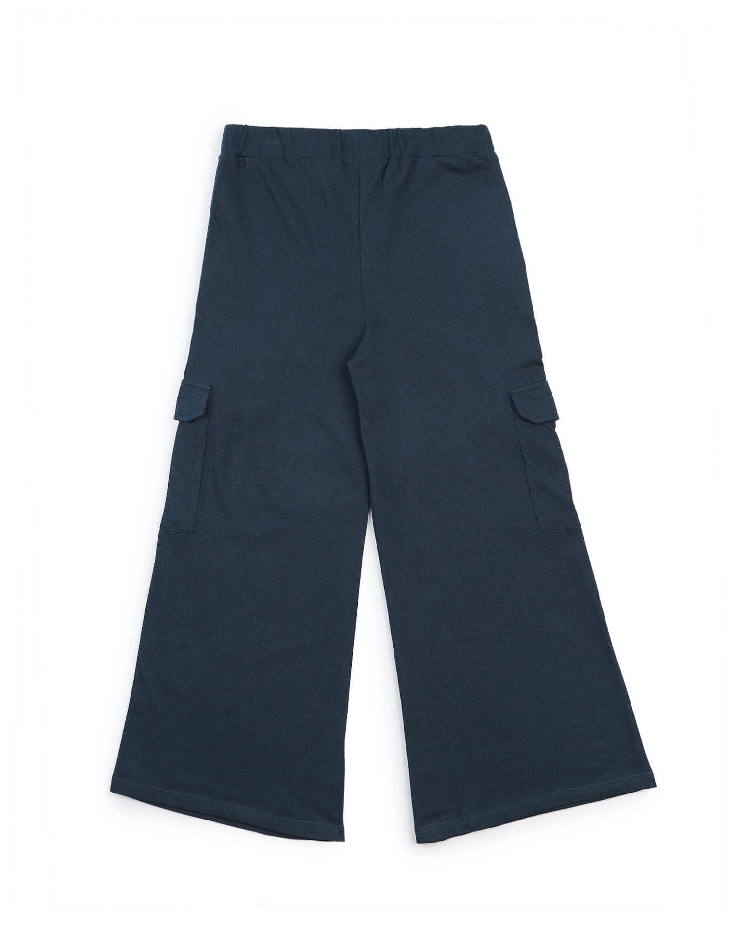 Girls Regular Fit Cargo Track Pants Navy - U.S. POLO ASSN. | Large