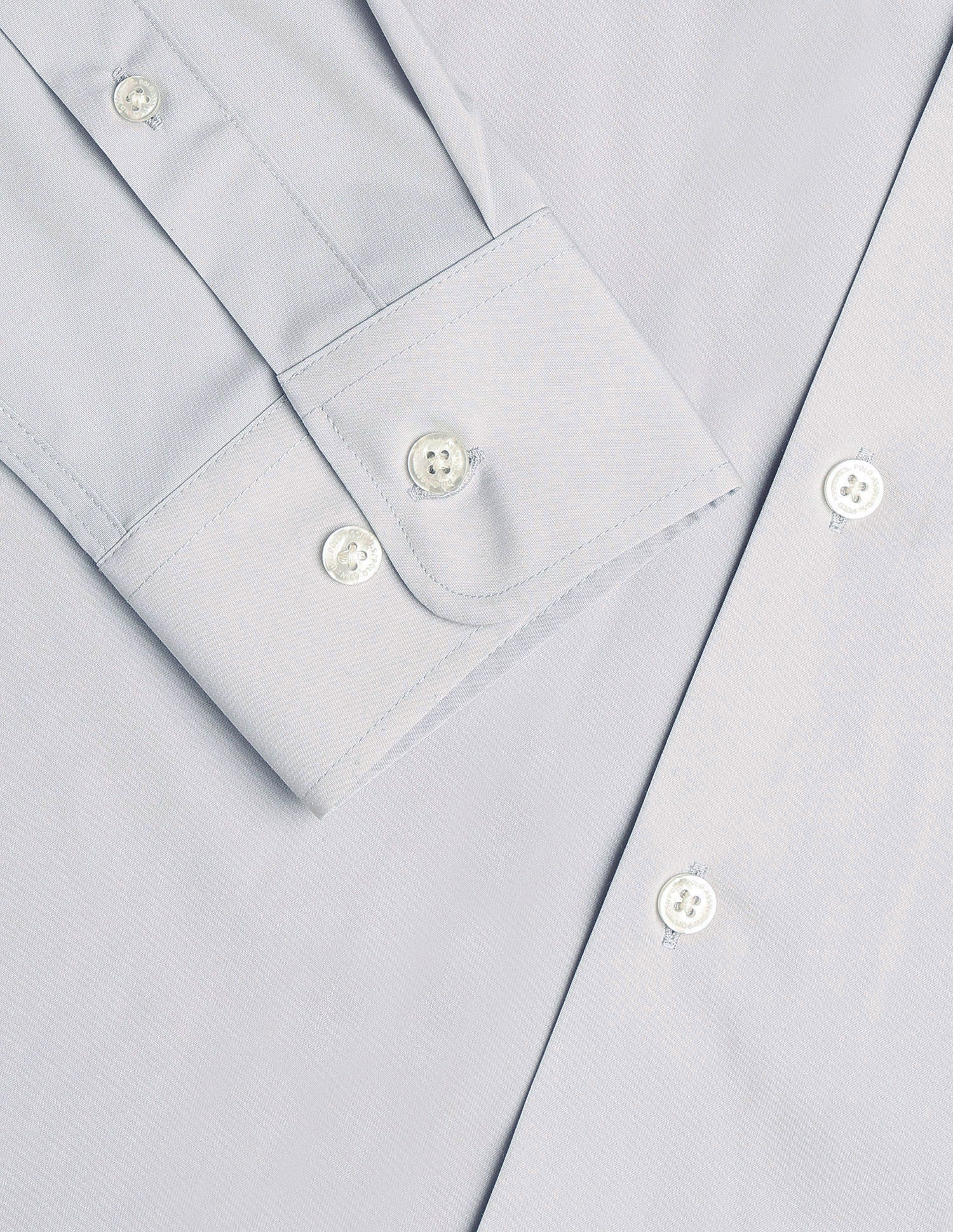 Aeris Solid Regular Fit Shirt Grey - U.S. Polo Assn. India | Large