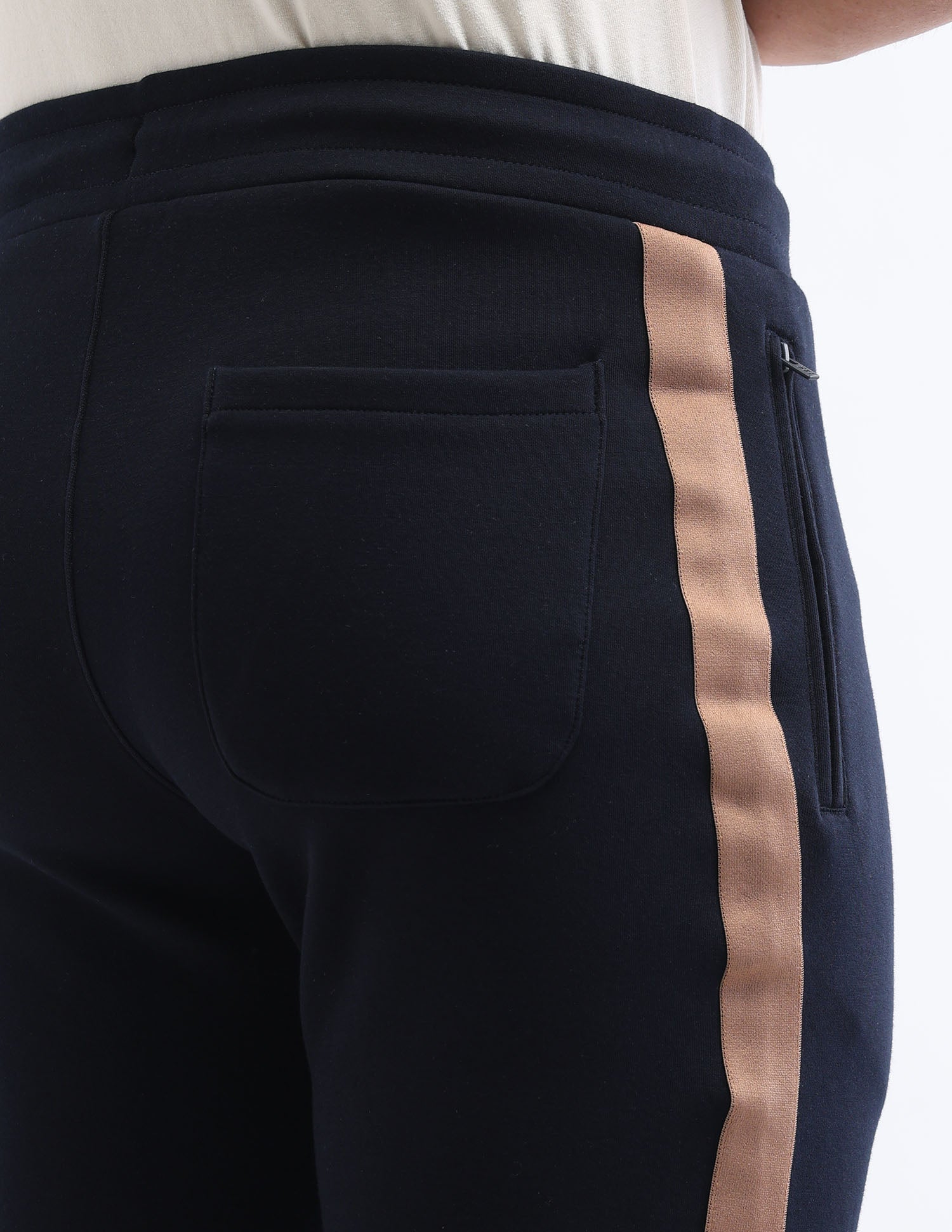 Slim Fit Gorpcore Track Pants Navy - U.S. Polo Assn. India | Large