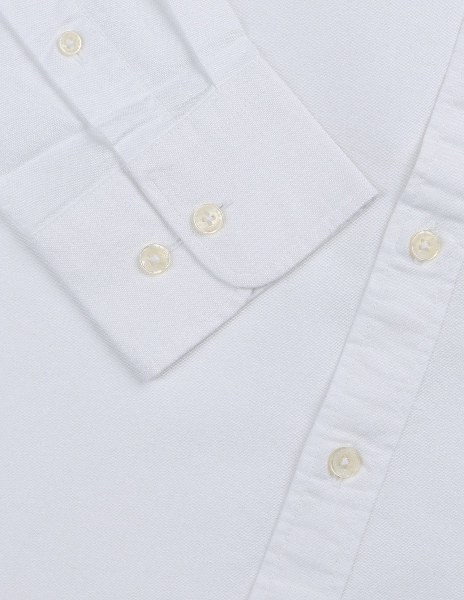 Oxford Tailored Fit Shirt White - U.S. POLO ASSN. | Large