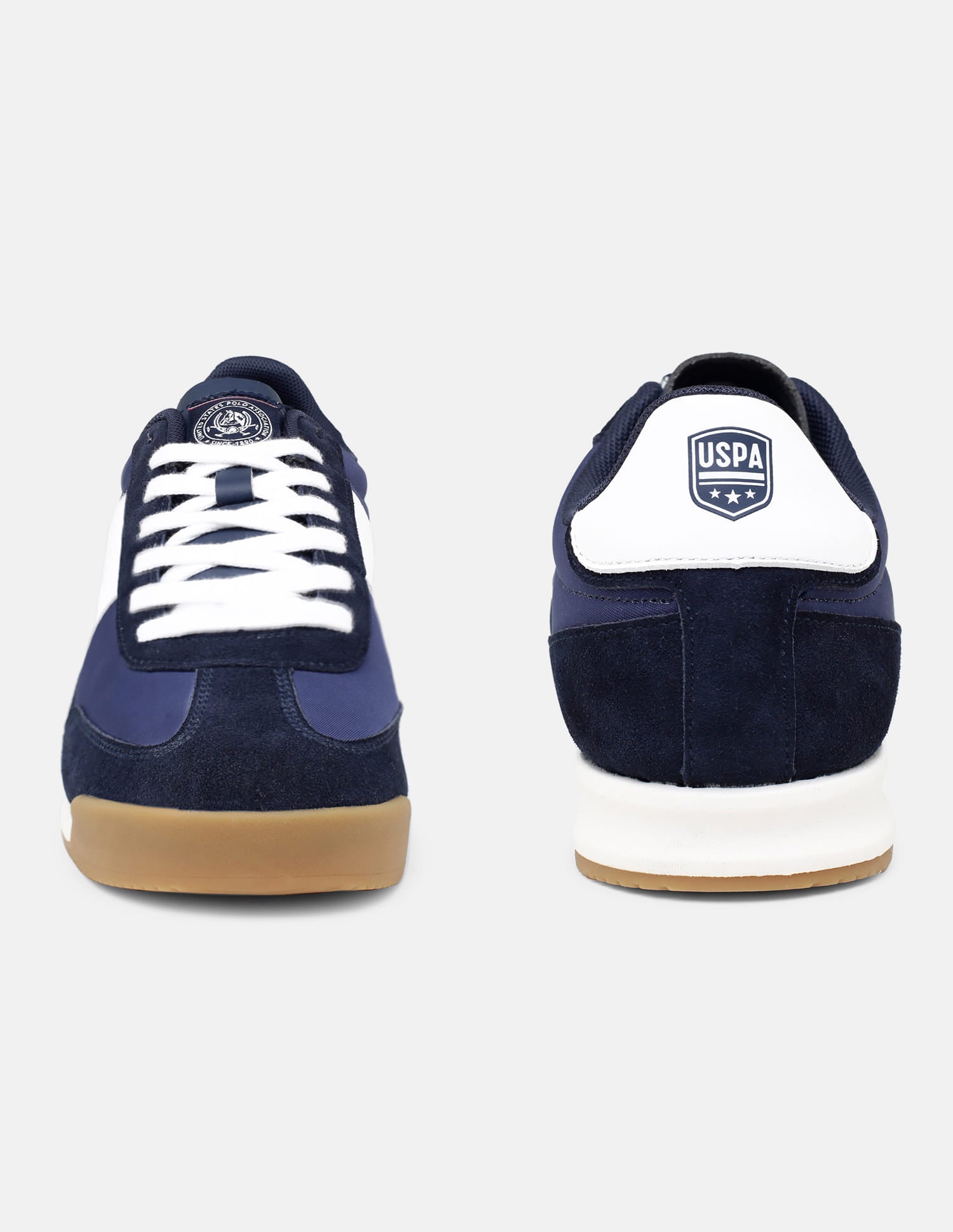 Round Toe Lace Ups Gallop Sneakers Navy - U.S. Polo Assn. India | Large