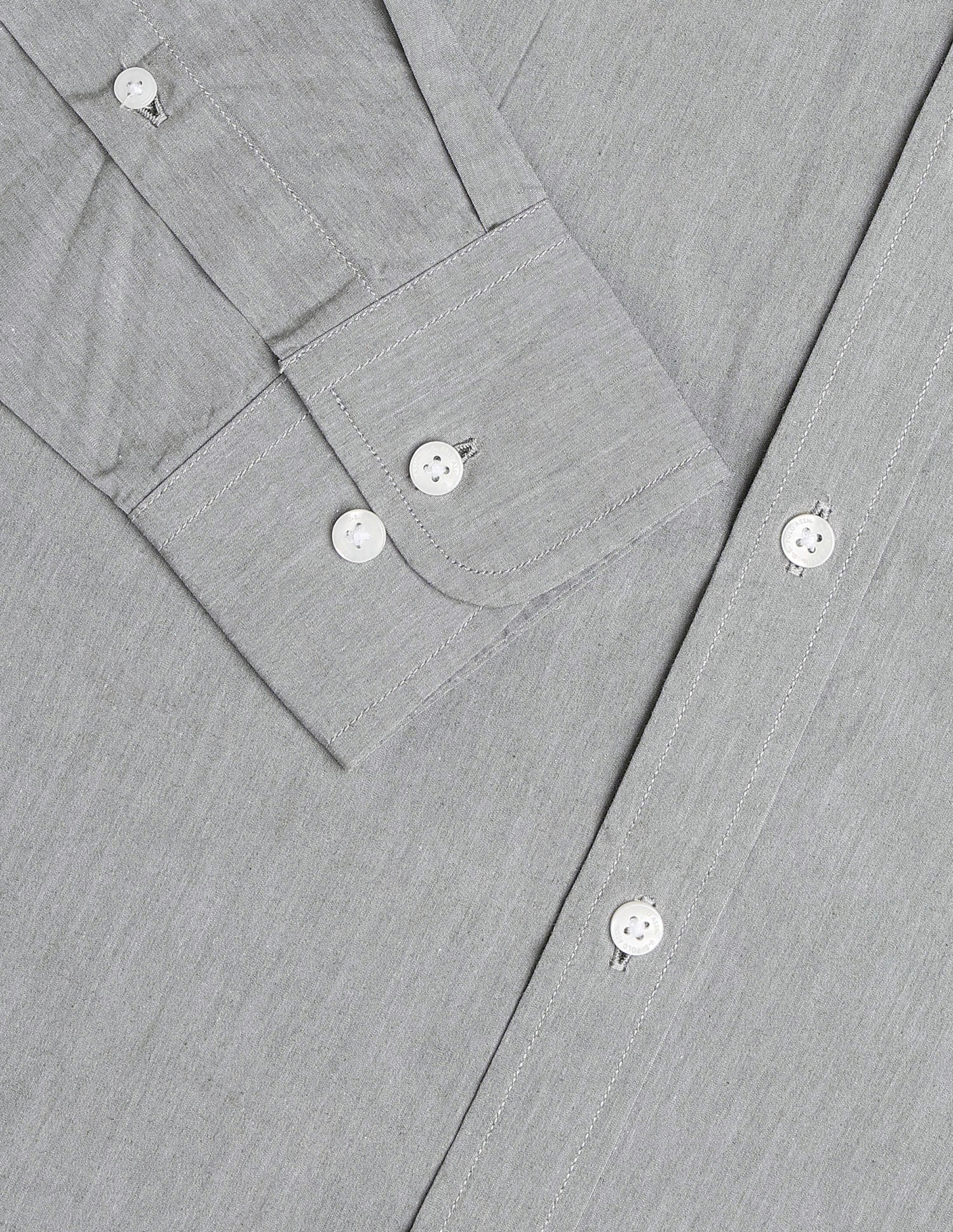 Solid Regular Fit Shirt Light Olive - U.S. Polo Assn. India | Large