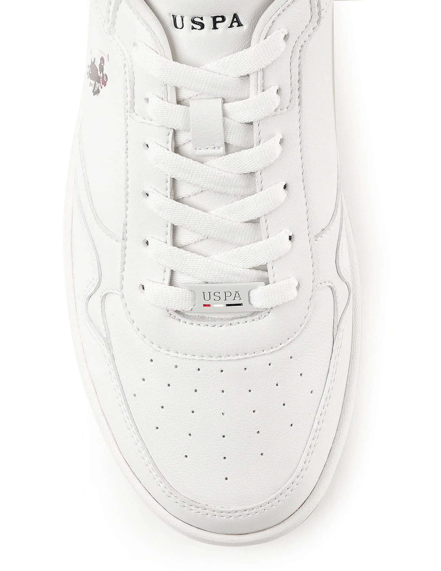 Men Haiman 2.0 Solid Sneakers White - U.S. Polo Assn. India | Large