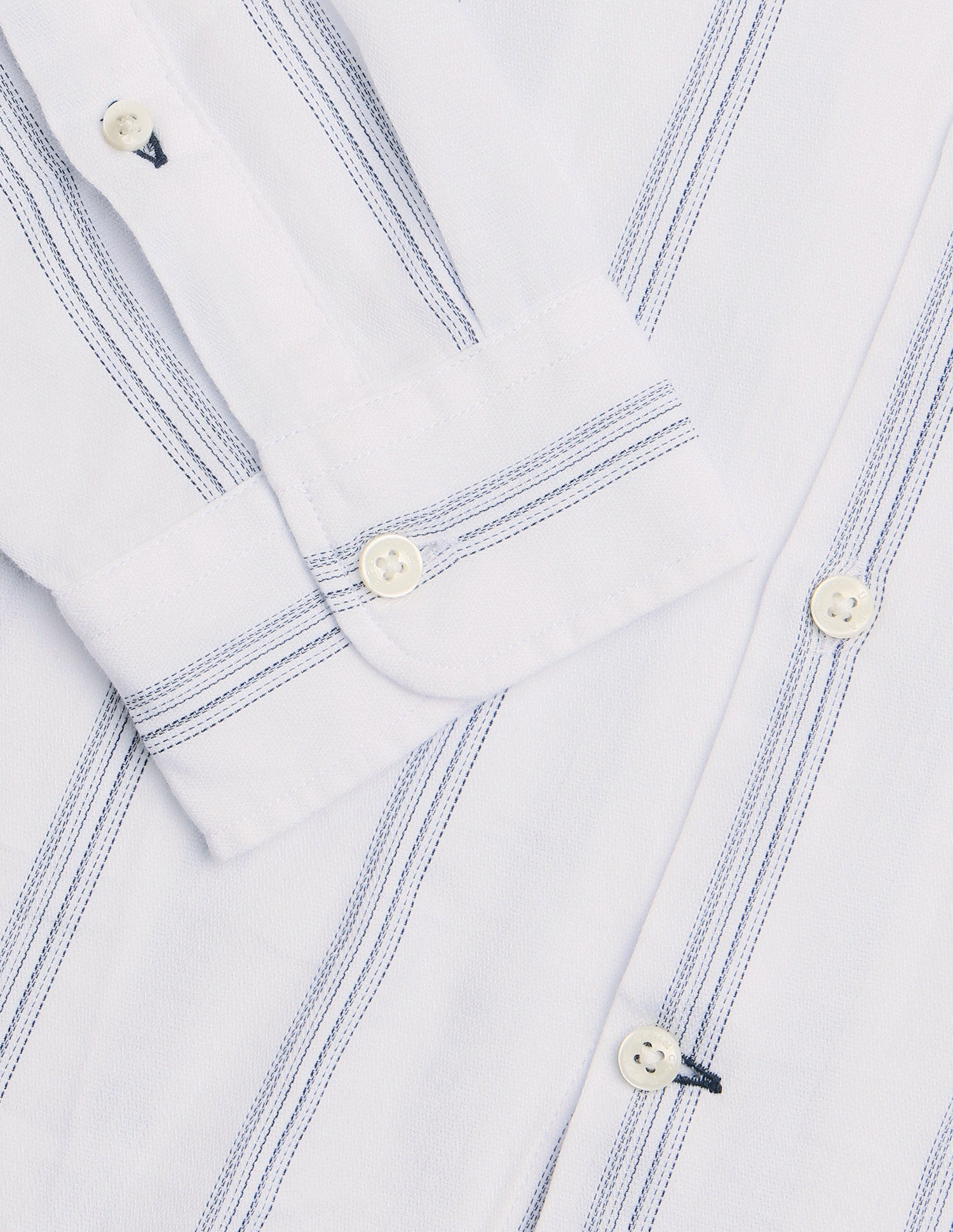 Vertical Striped Regular Fit Shirt Blue - U.S. Polo Assn. India | Large