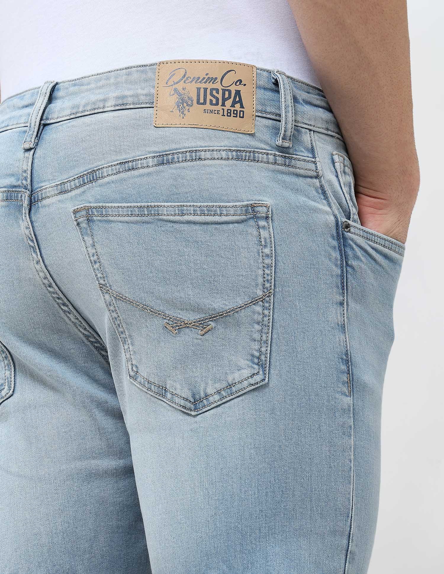 Connor Bootcut Blue Jeans Light Indigo - U.S. POLO ASSN. | Large